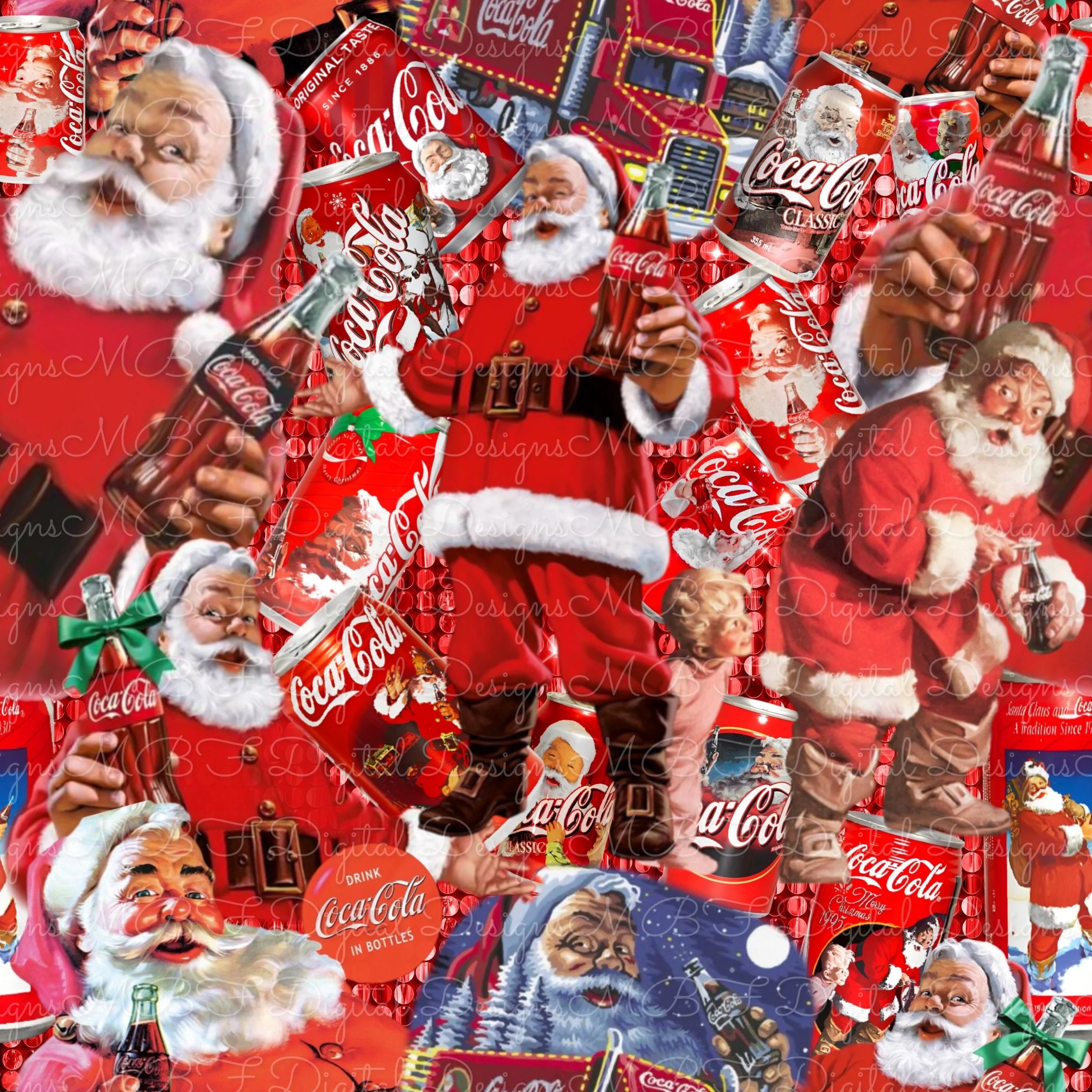 Christmas Cola (red sequined color way)