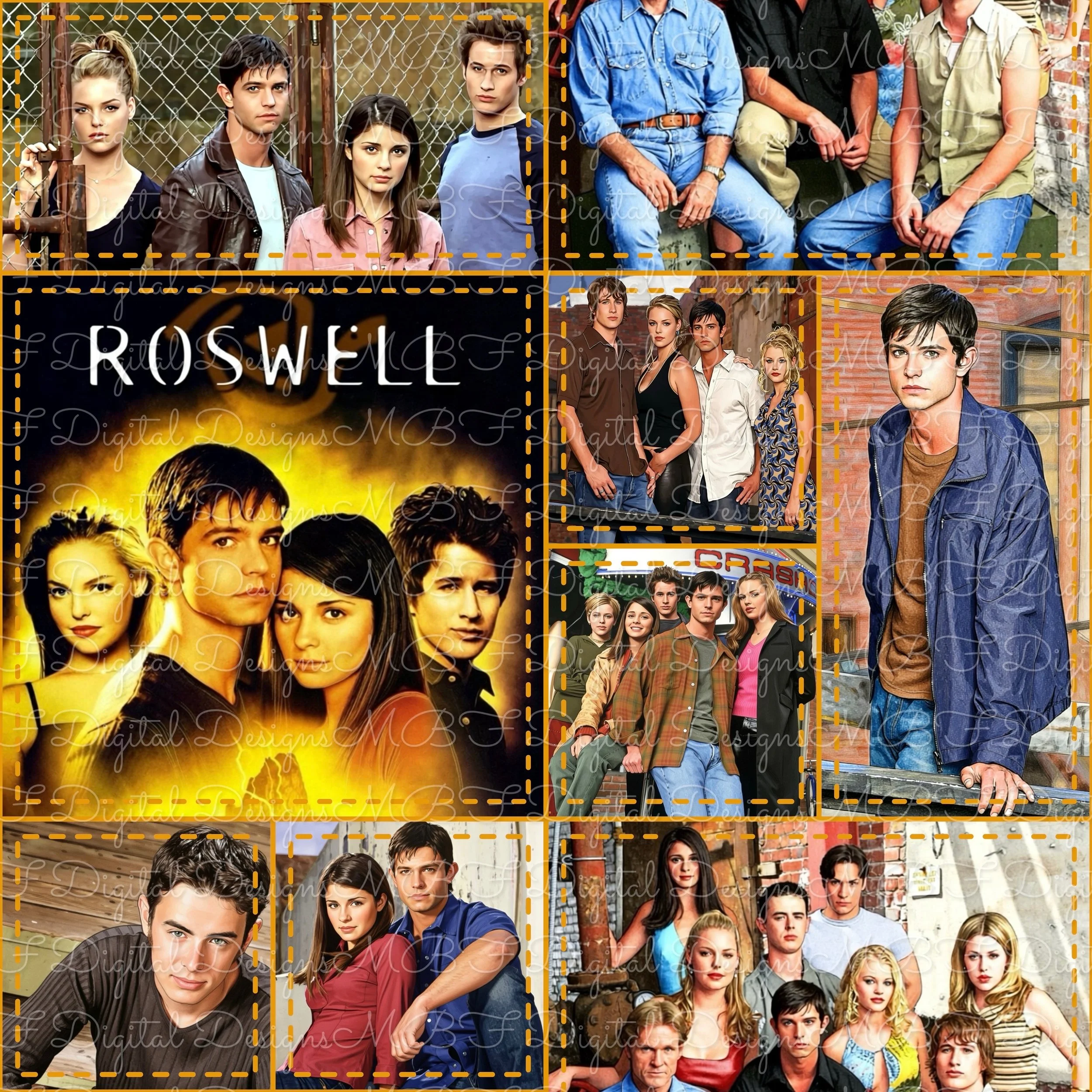 Roswell Patchwork (rich maize stitches color way)