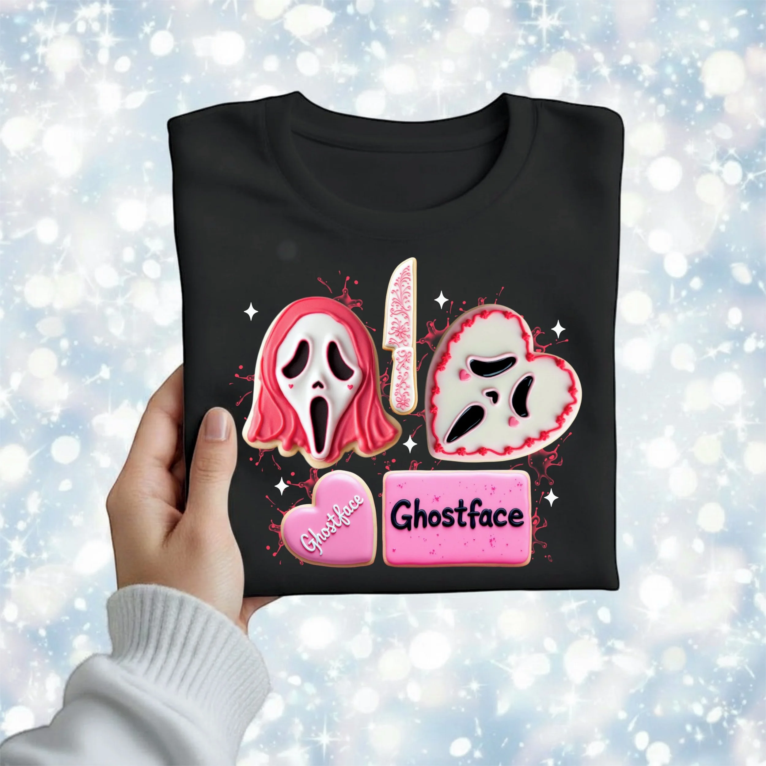 V-day Ghostface Cookies PNG