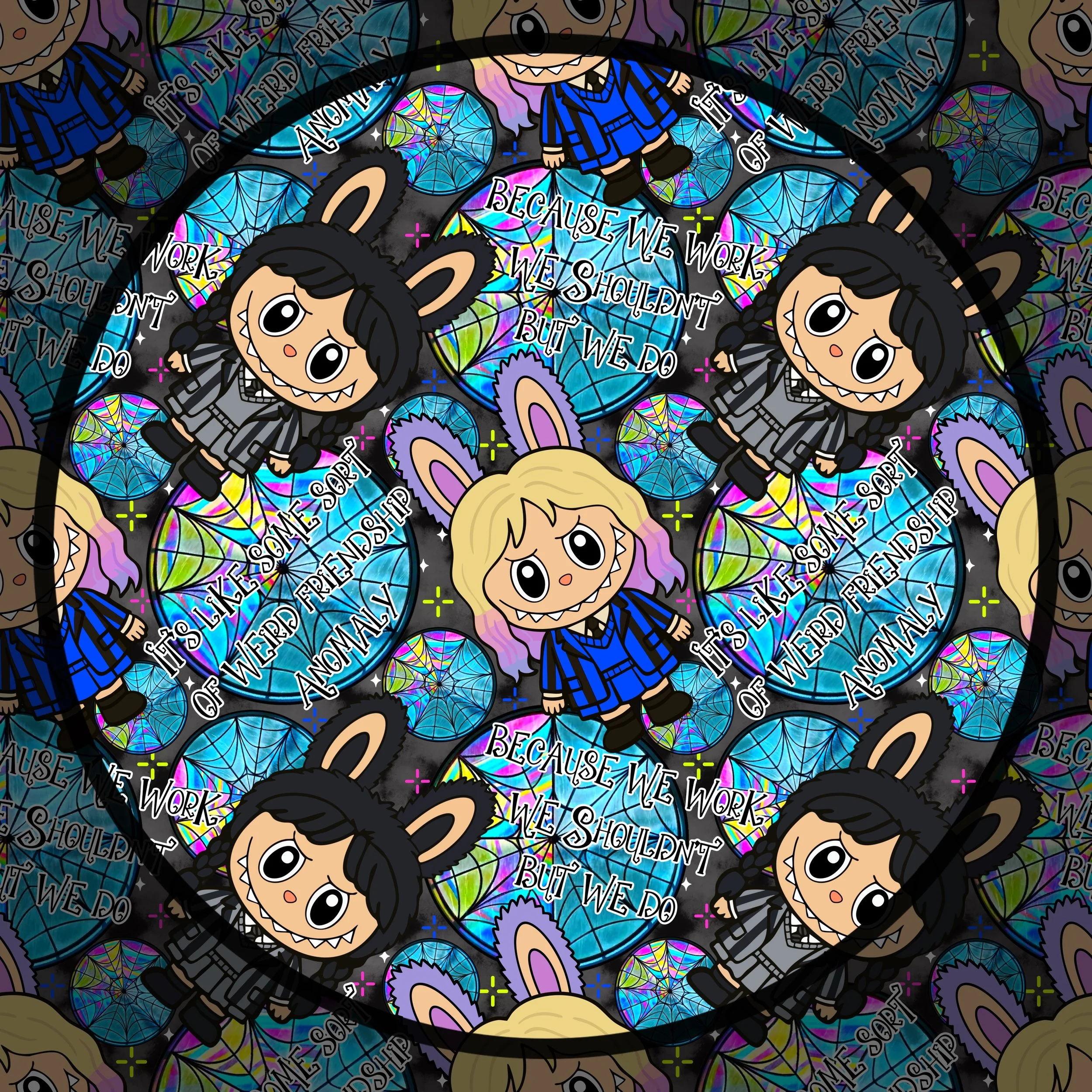 Friendship Anomaly (black color way)