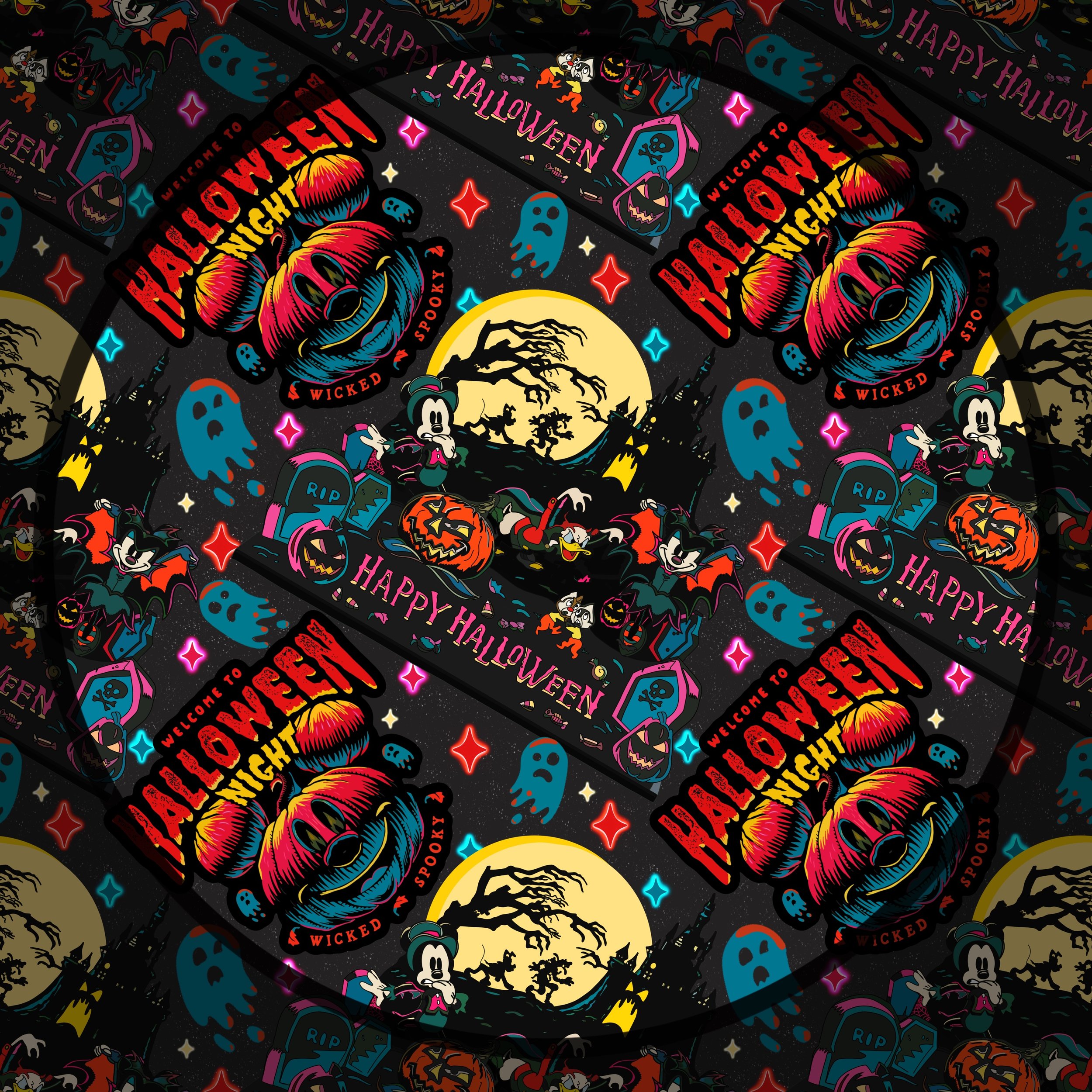 Mick O Ween (electric neon color way)
