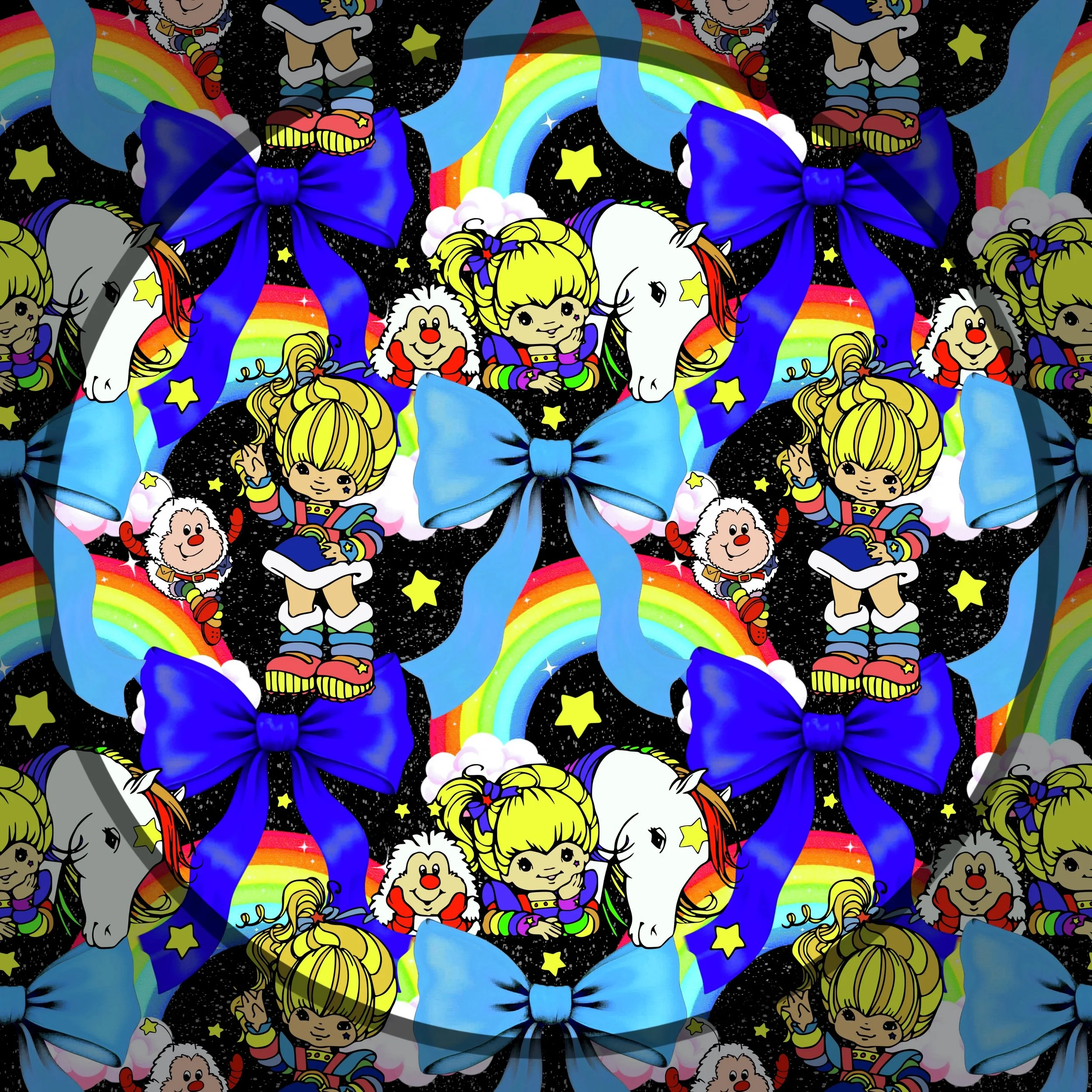 Rainbow Bright Bows