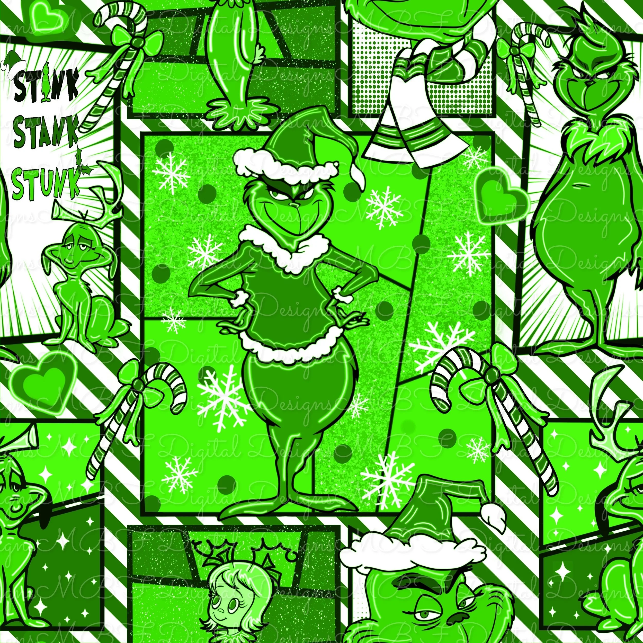 Mean One Comic (Mean Green color way)