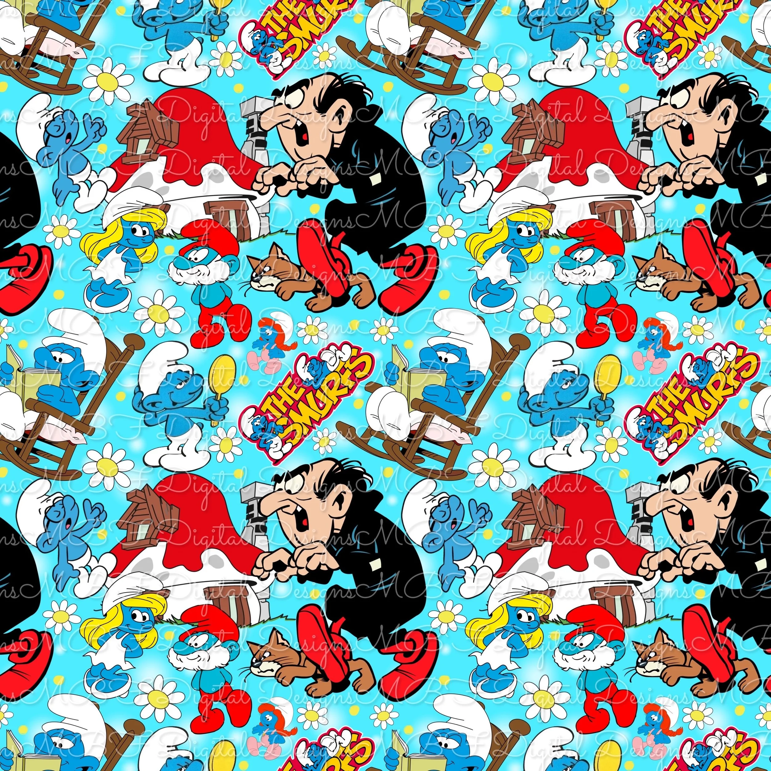 Smurfs (light blue color way)
