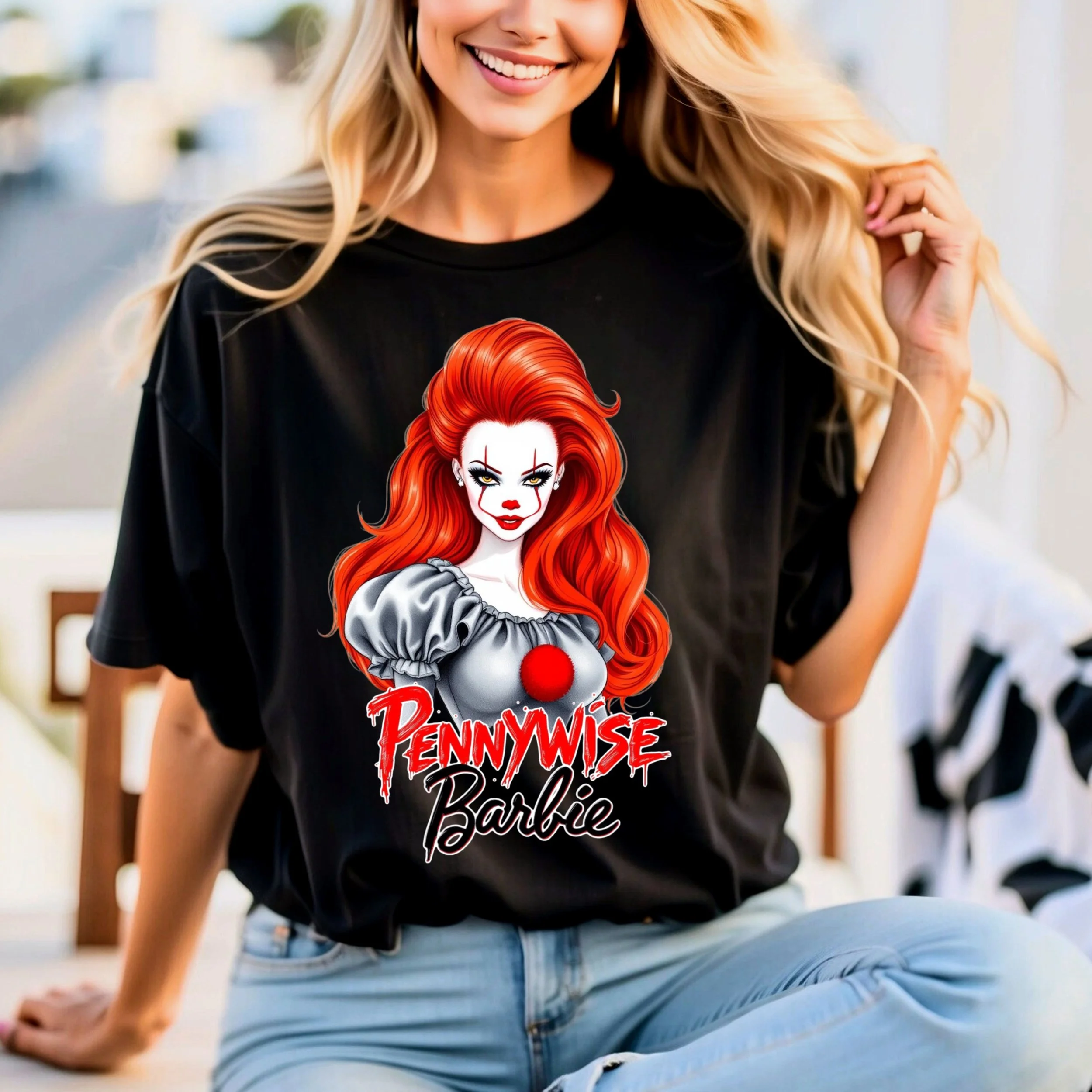 Pennywise Barbie PNG
