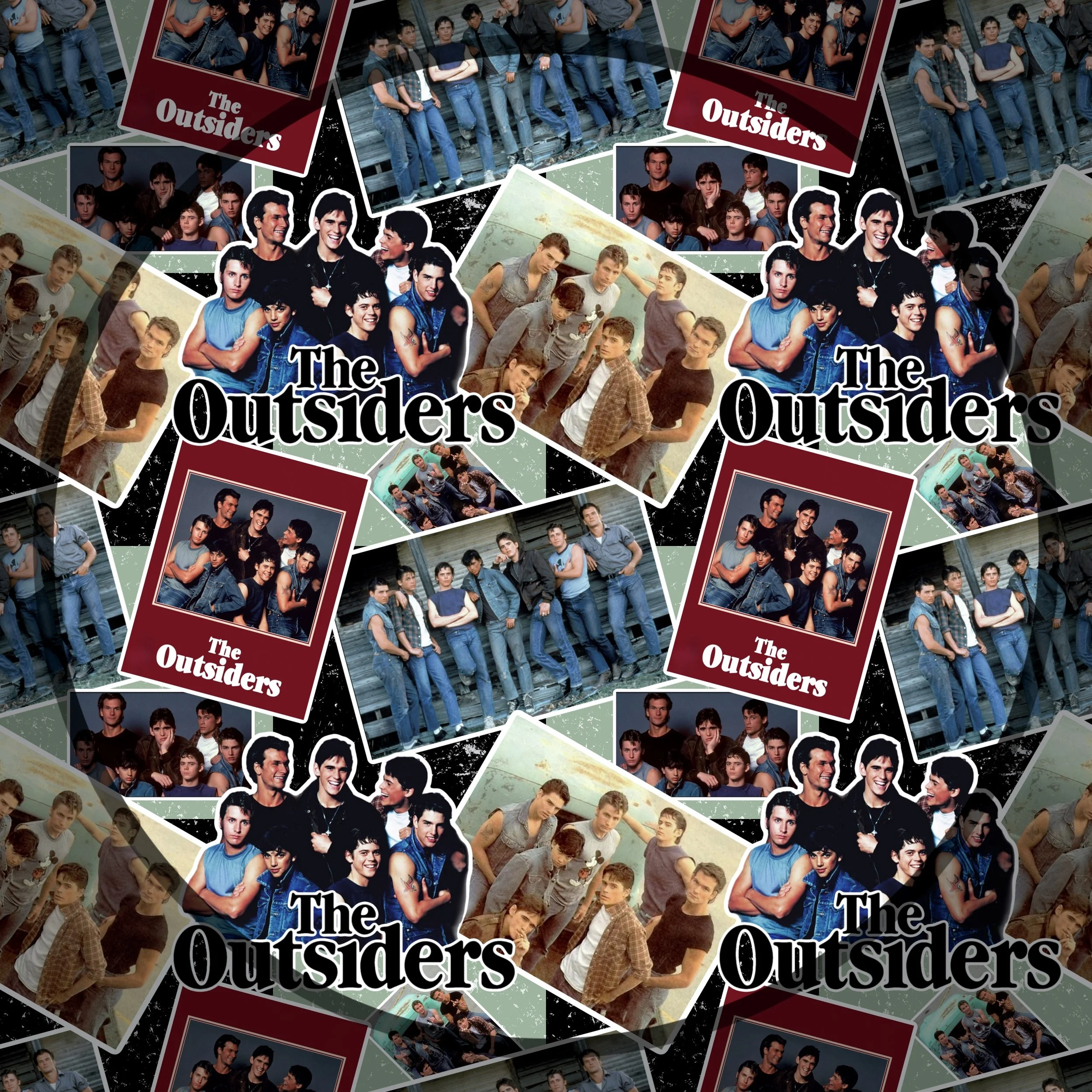 The Outsiders (vintage blue and black checked color way)