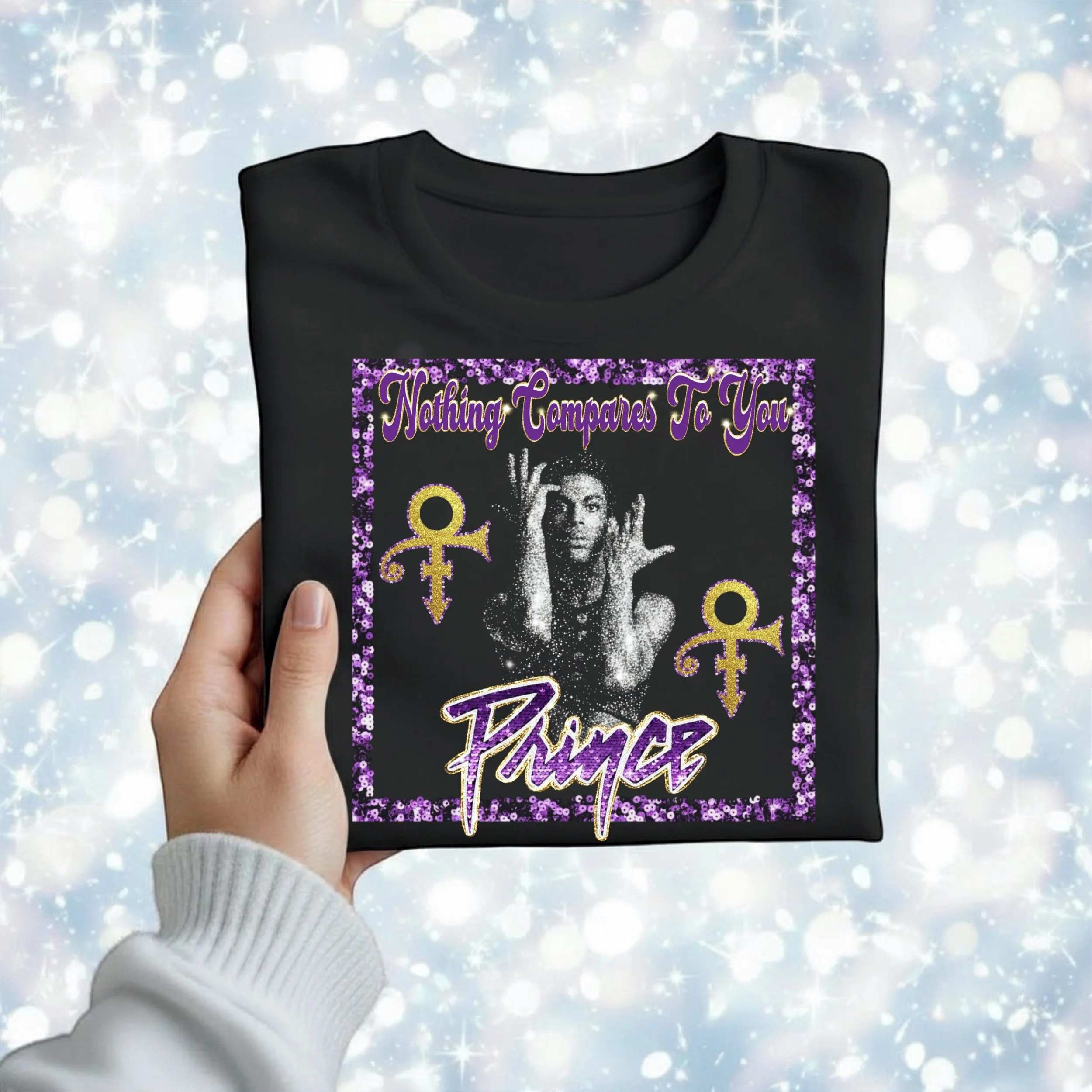 Sequined Prince PNG (nothing compares to you)