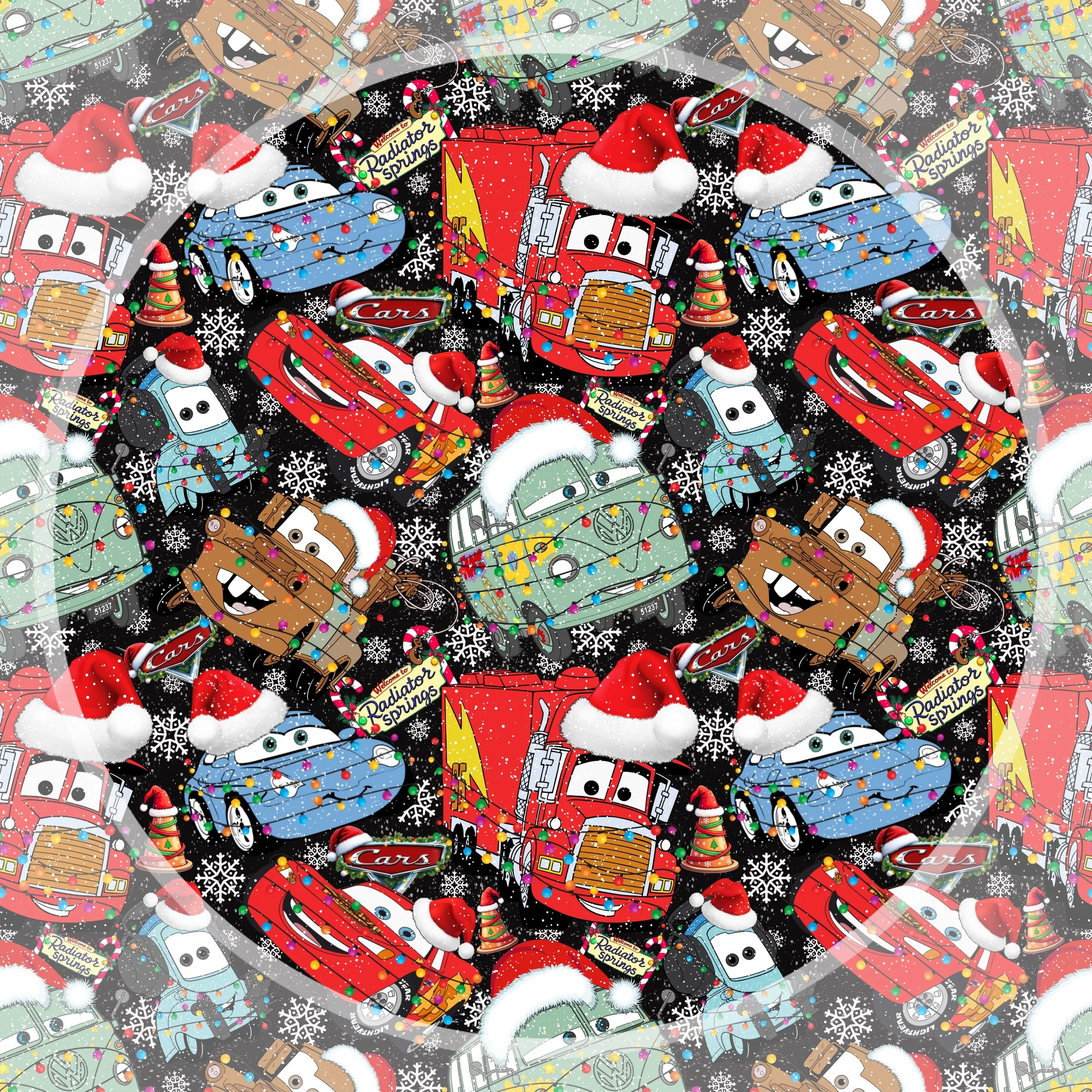 A Very Cars Christmas (midnight snow color way)