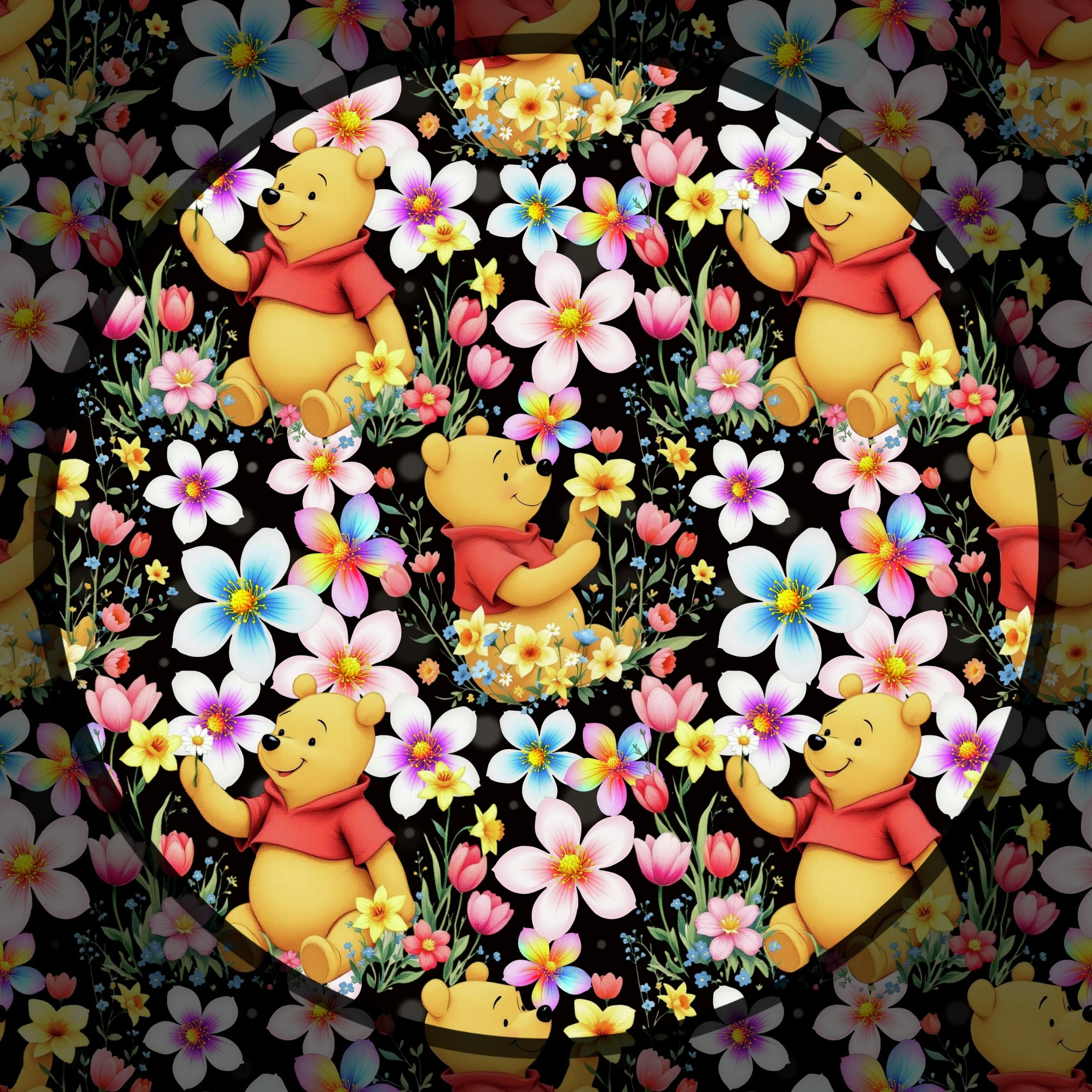 Smell the Flowers (black color way)