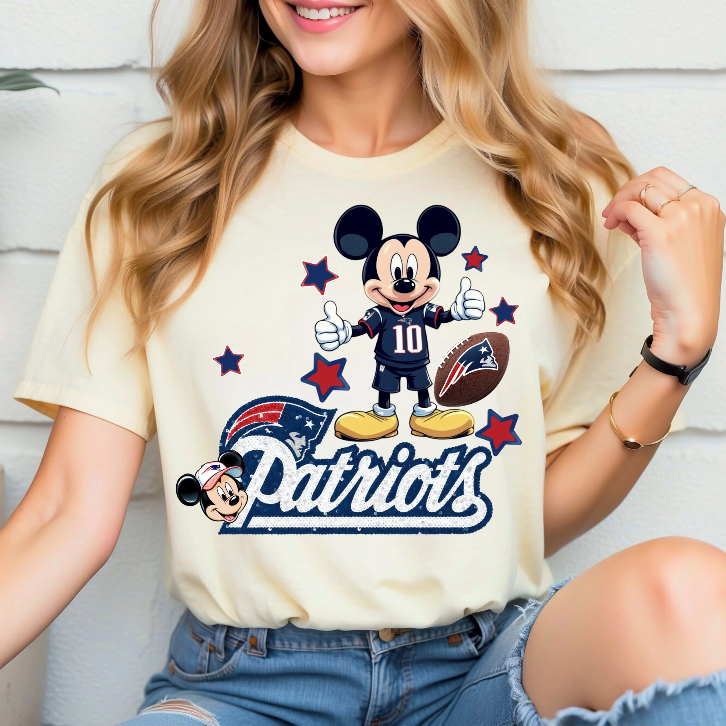 Mickey Patriots PNG