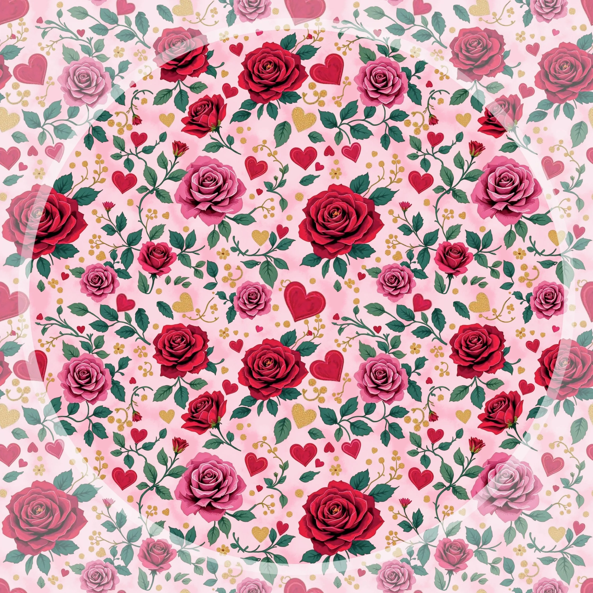 Lovers Floral (sweetheart pink color way)