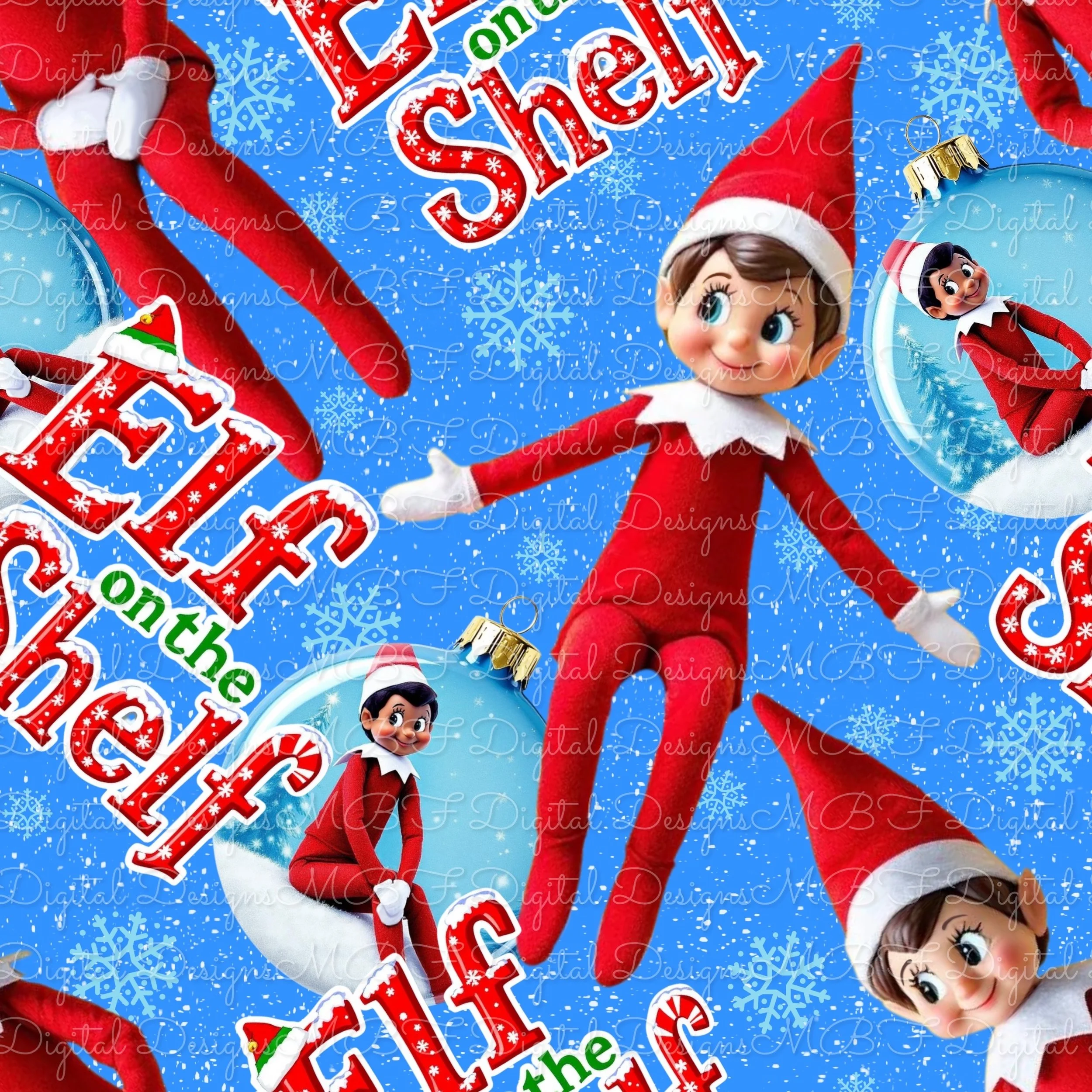 Shelf Elf 25 (blue color way)