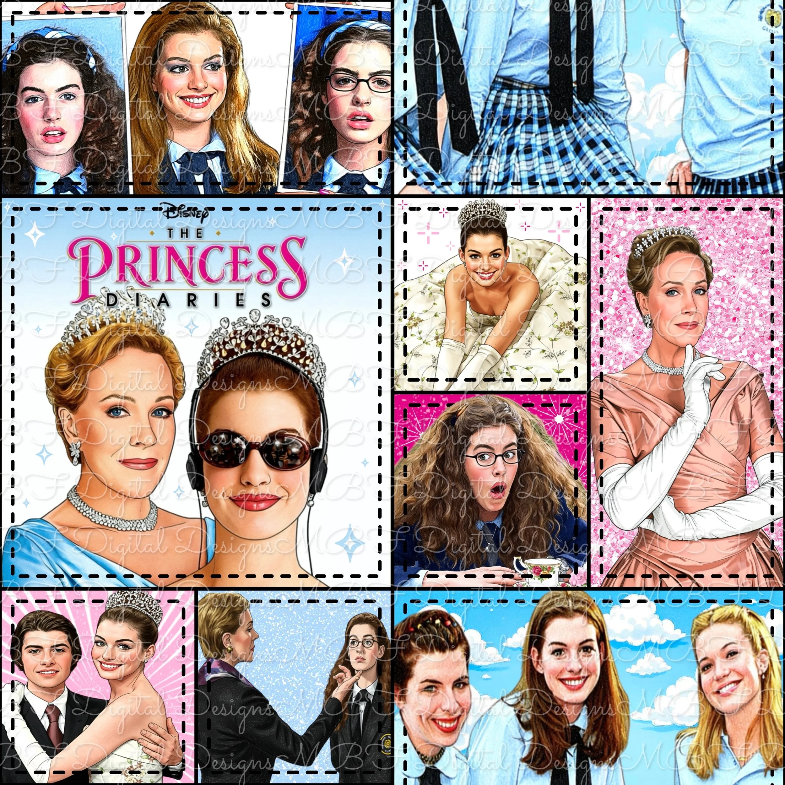 The Princess Diaries Patchwork