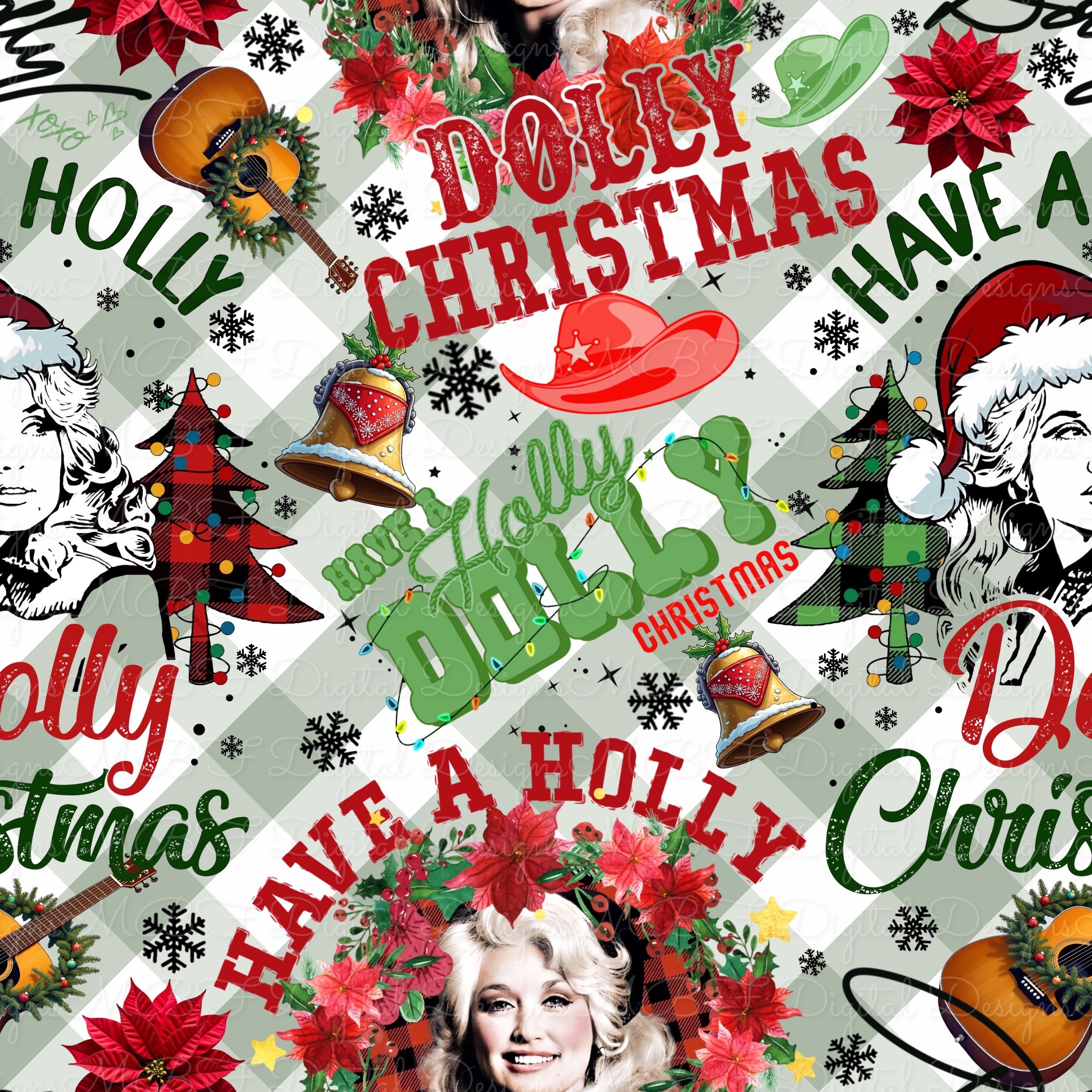 Holly Dolly (Country Sage color way)