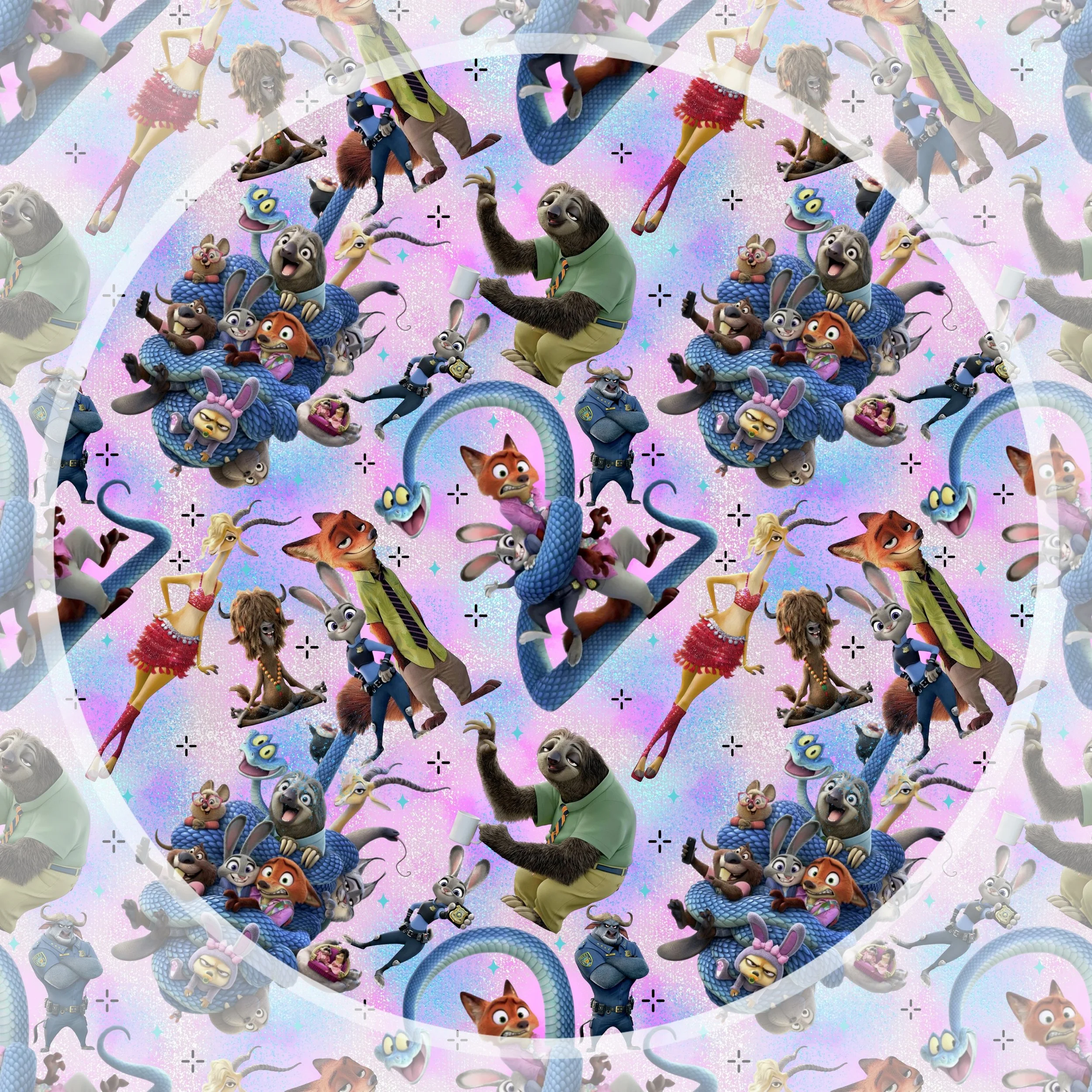 Zootopia (glitter party color way)