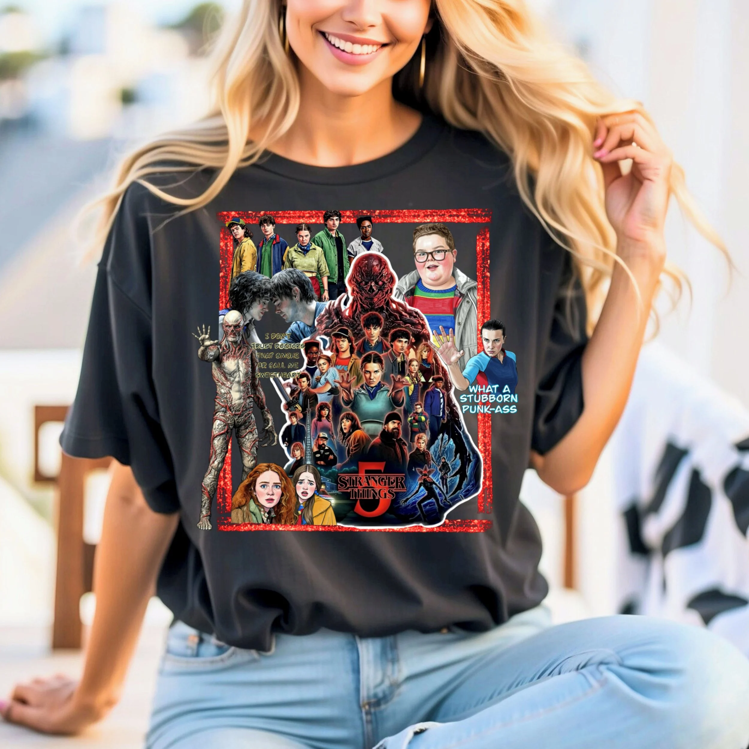 STRANGER THINGS PNG (punk ass version)