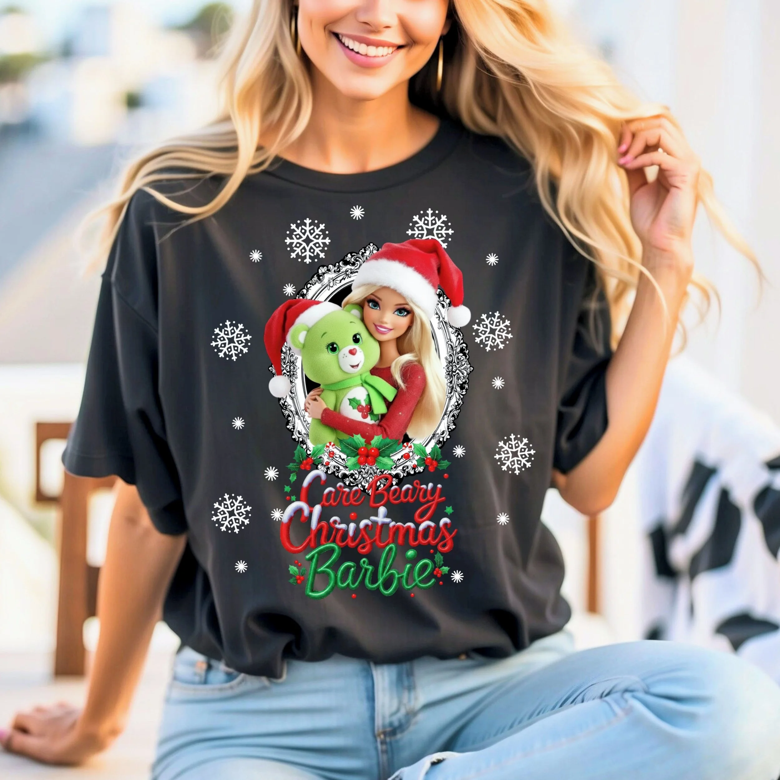 Care Beary Christmas Barbie PNG