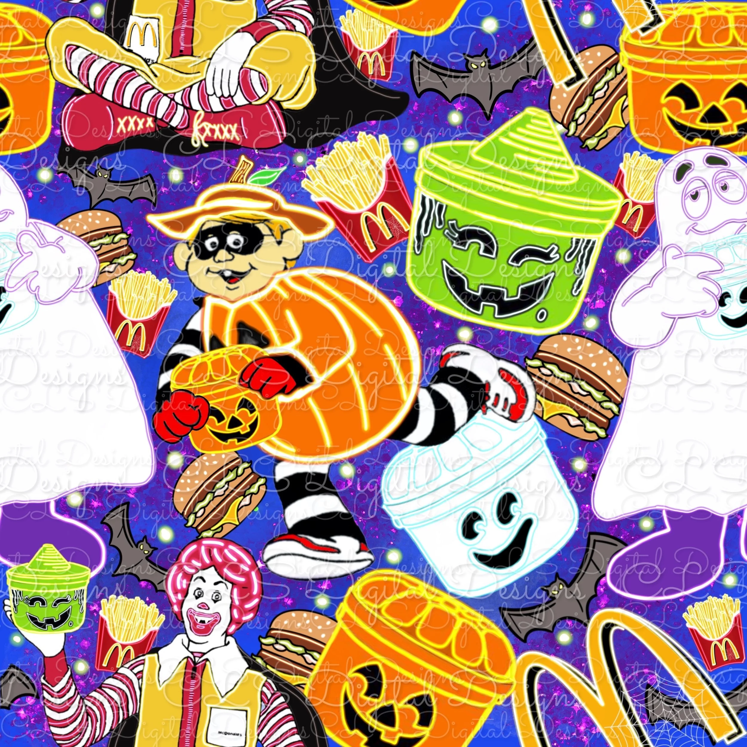 Mc or Treat (blue color way)