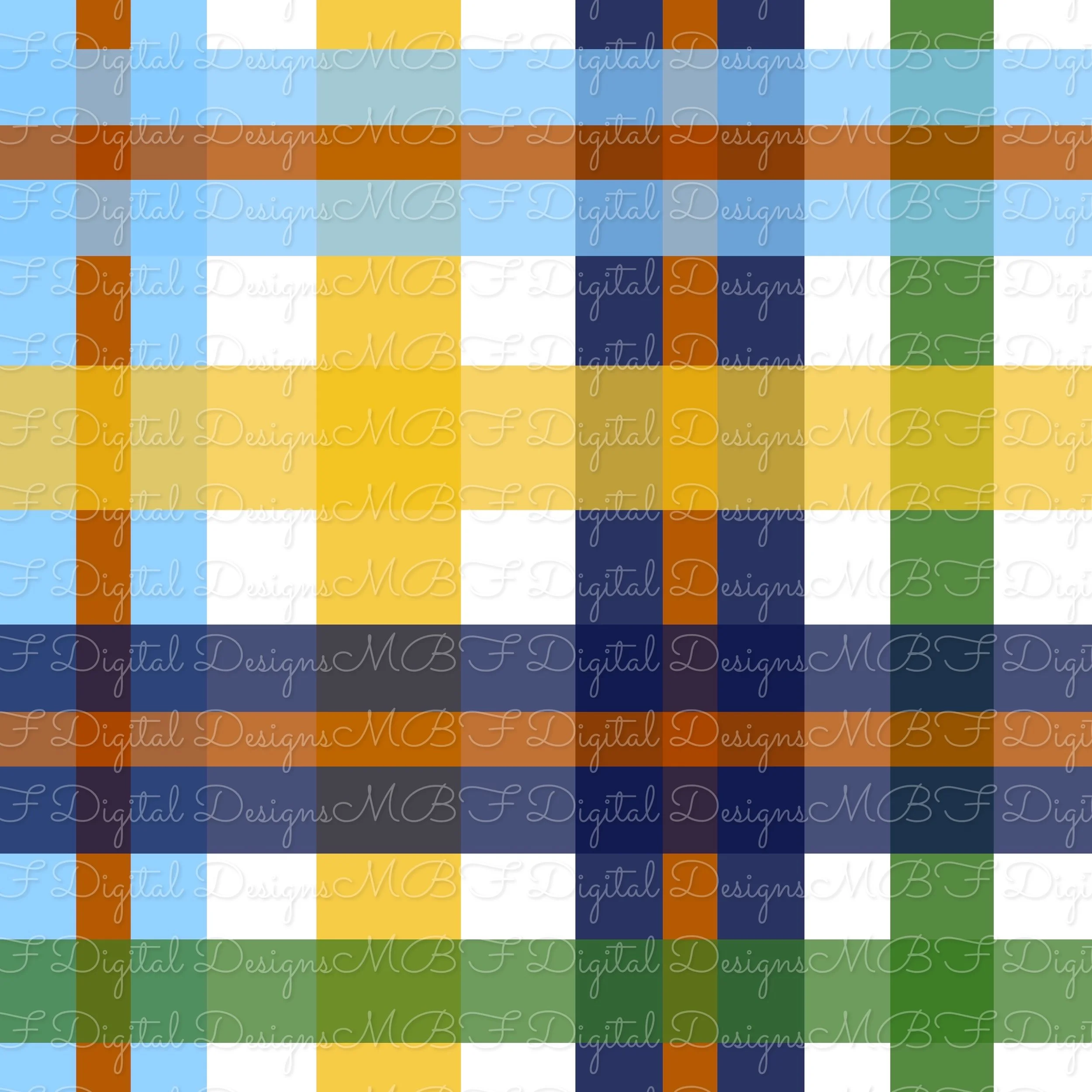 Lands of Disneyland Patchwork Plaid Coord