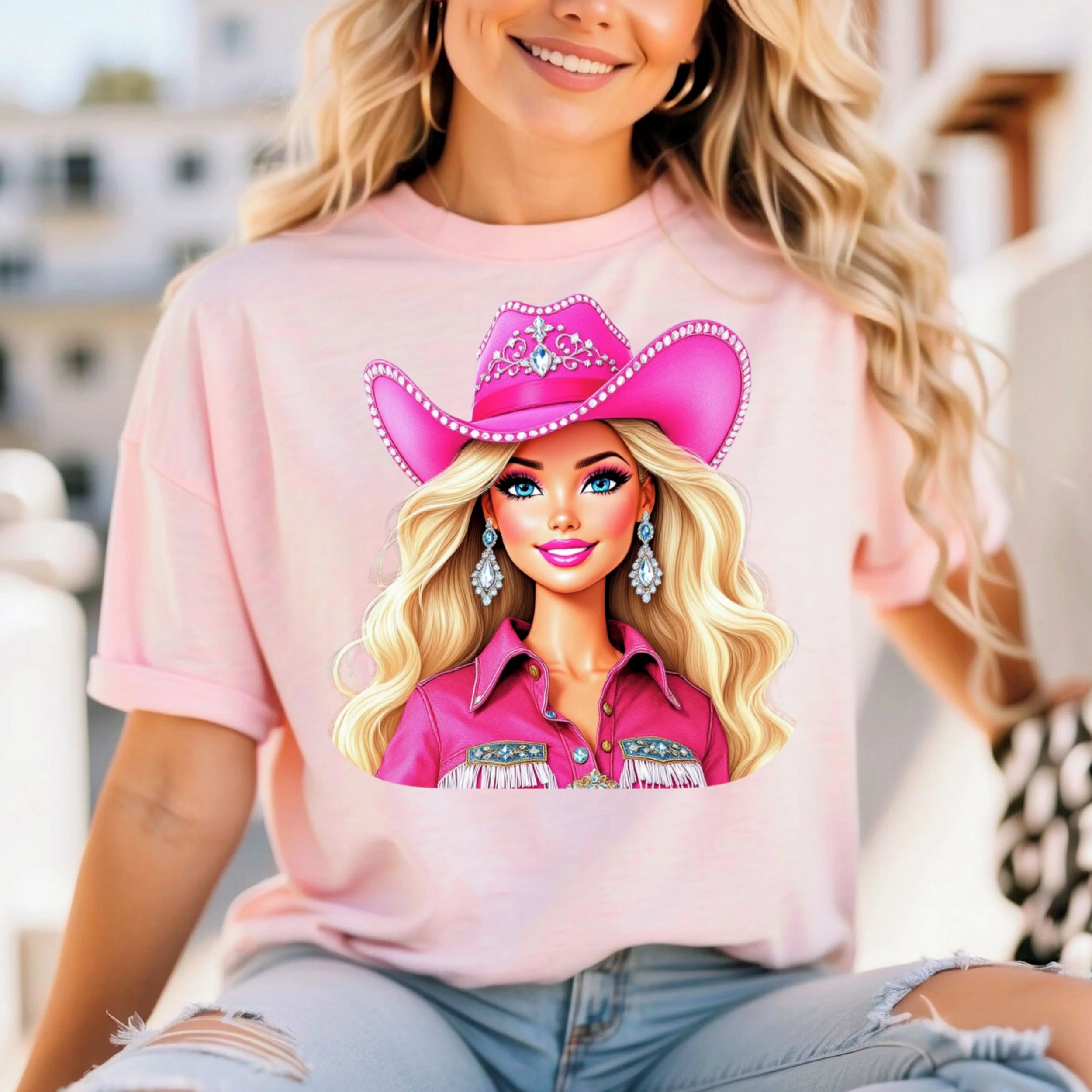 Rodeo Queen Barbie (Barbie solo PNG)