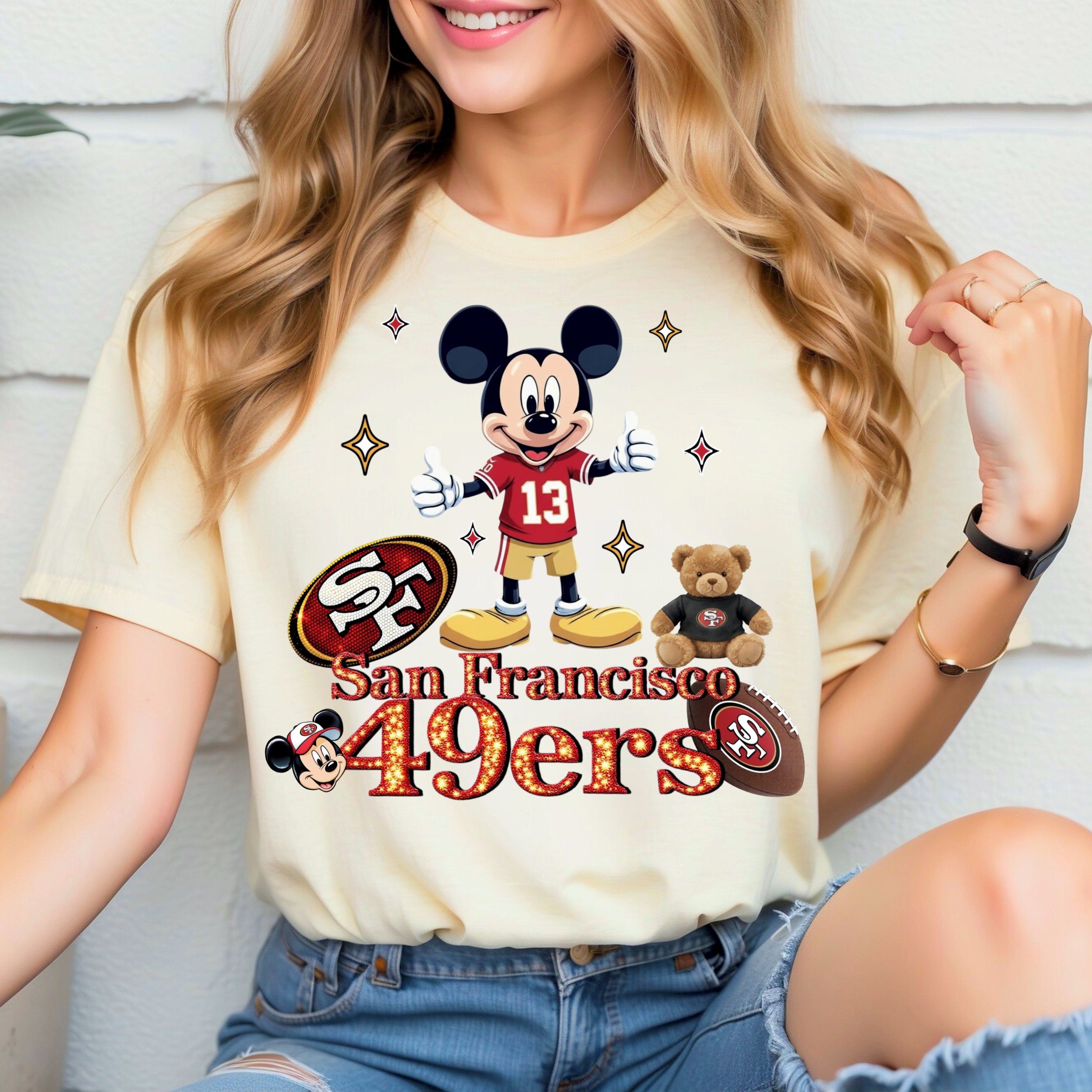 Mickey 49ers PNG