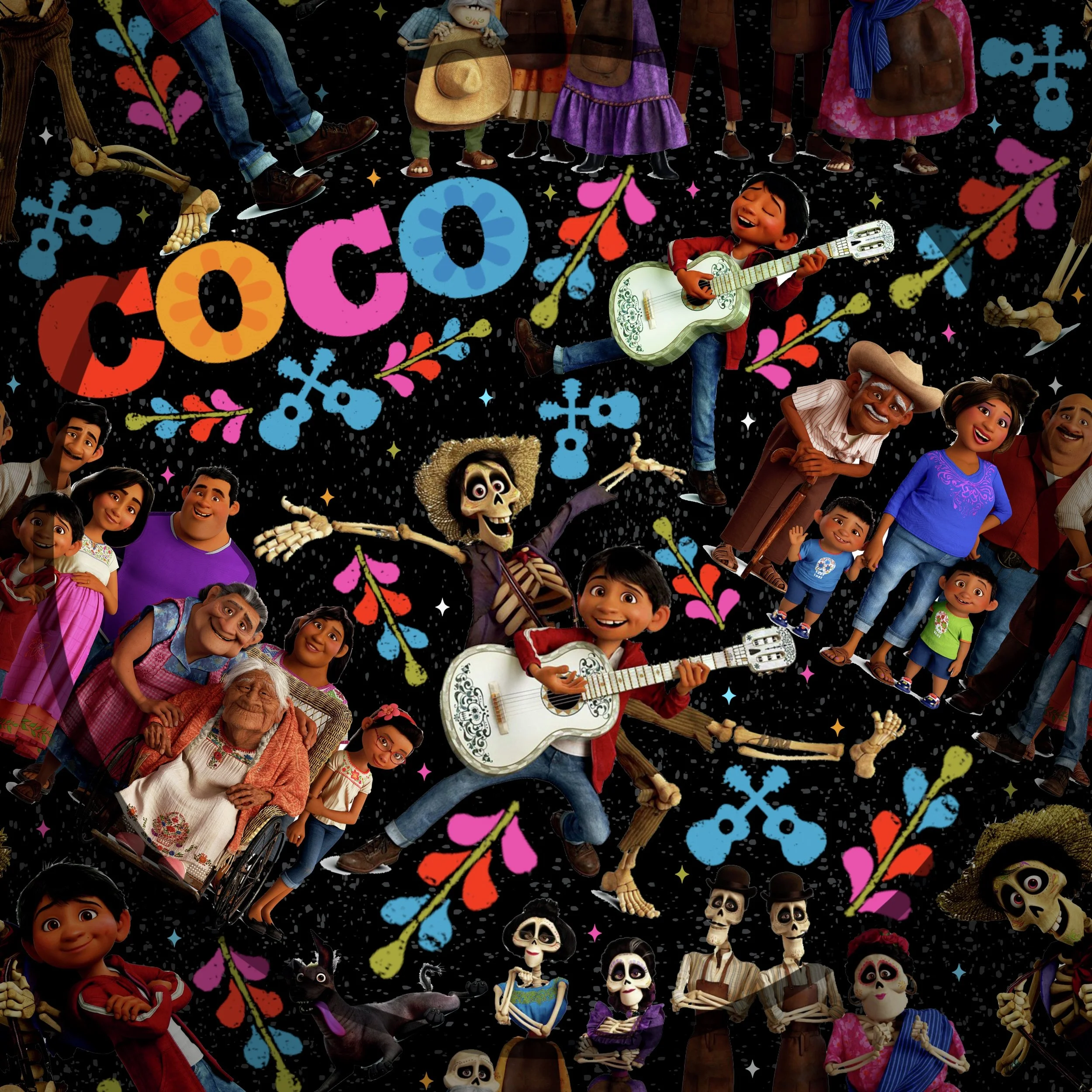 Coco (black color way)