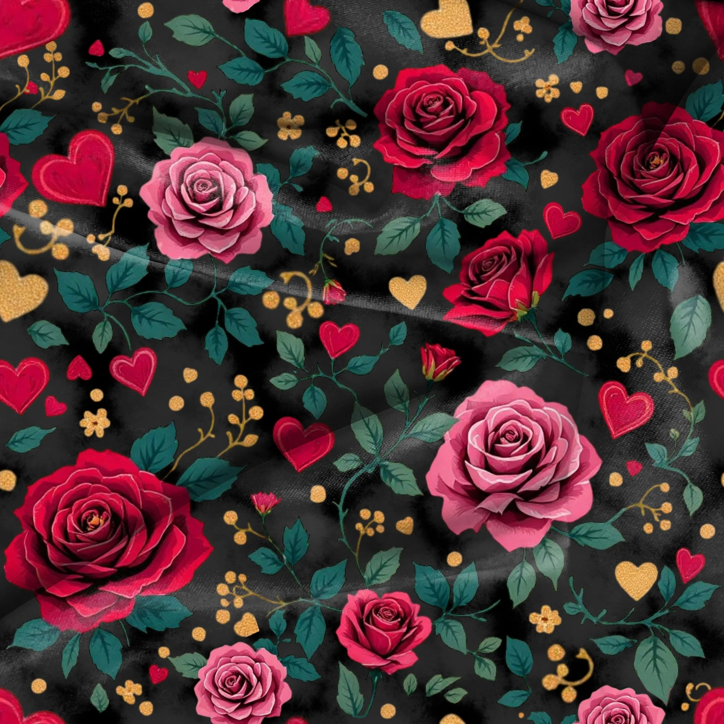 Lovers Floral (black color way)