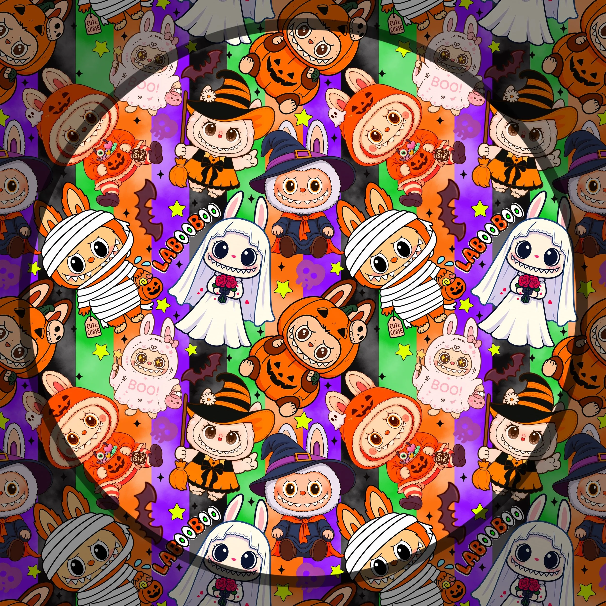 Labooboo (spooky stripped color way)