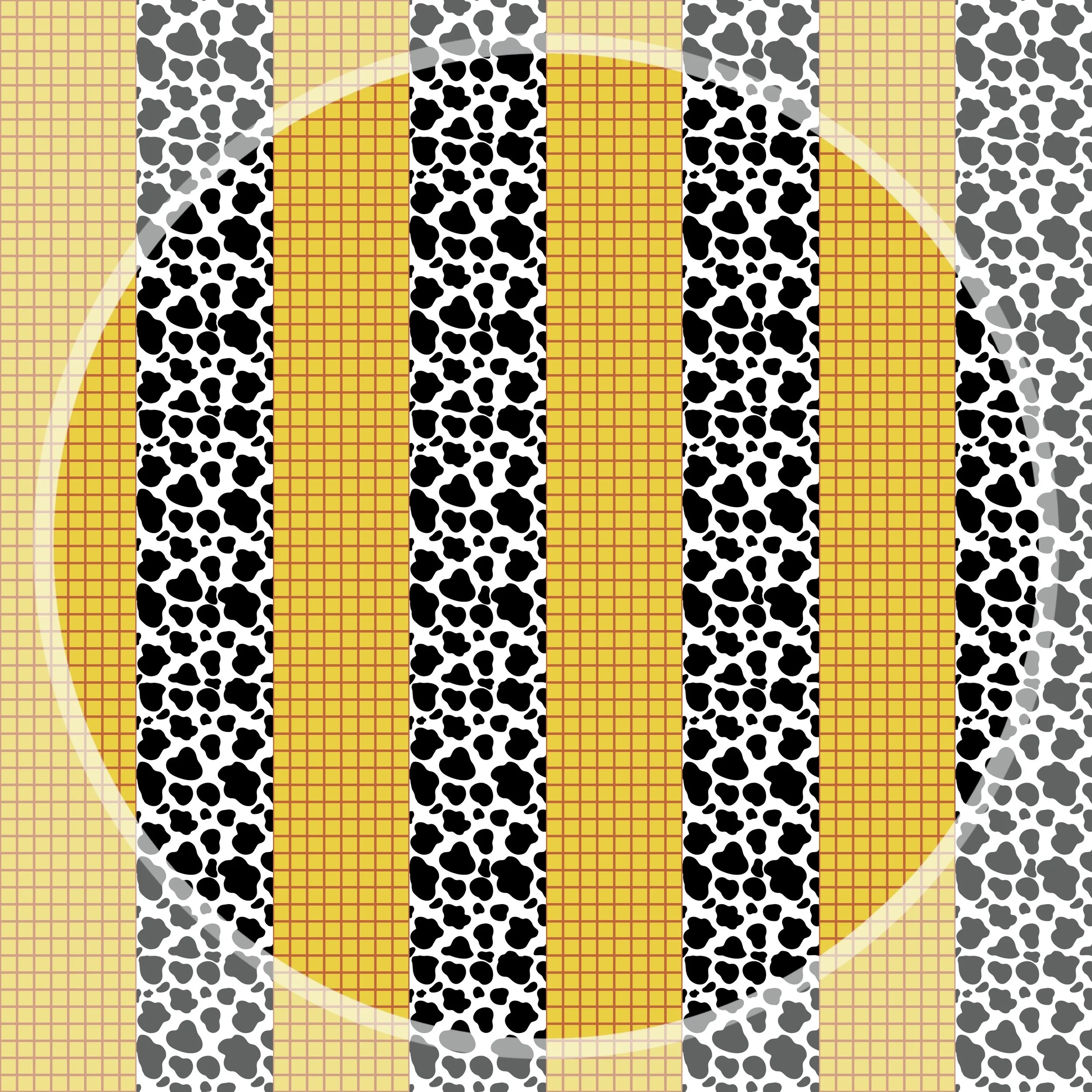 You’ve Got A Friend Coord (duo squared/cow print stripes)