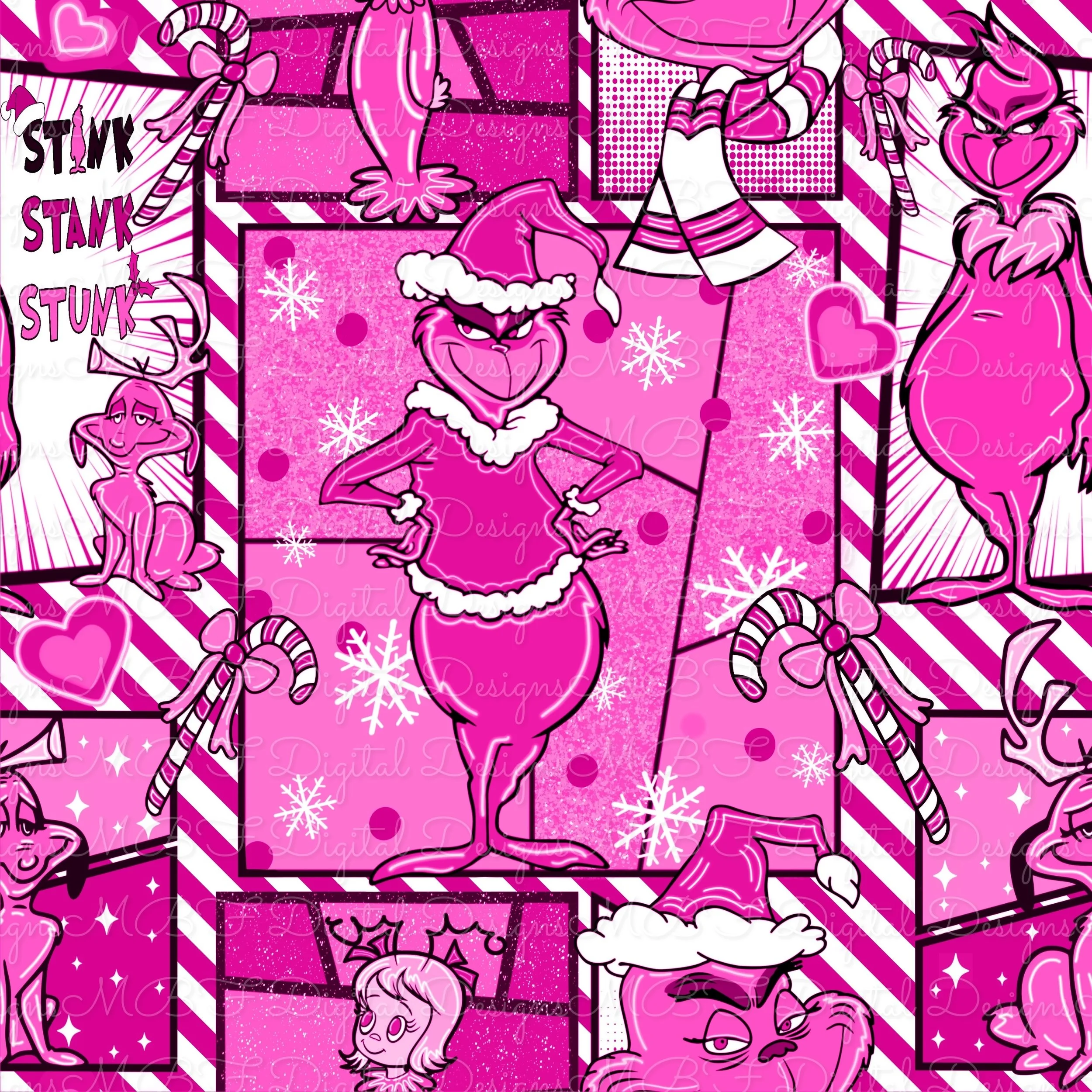 Mean One Comic (Sugar Plum color way)