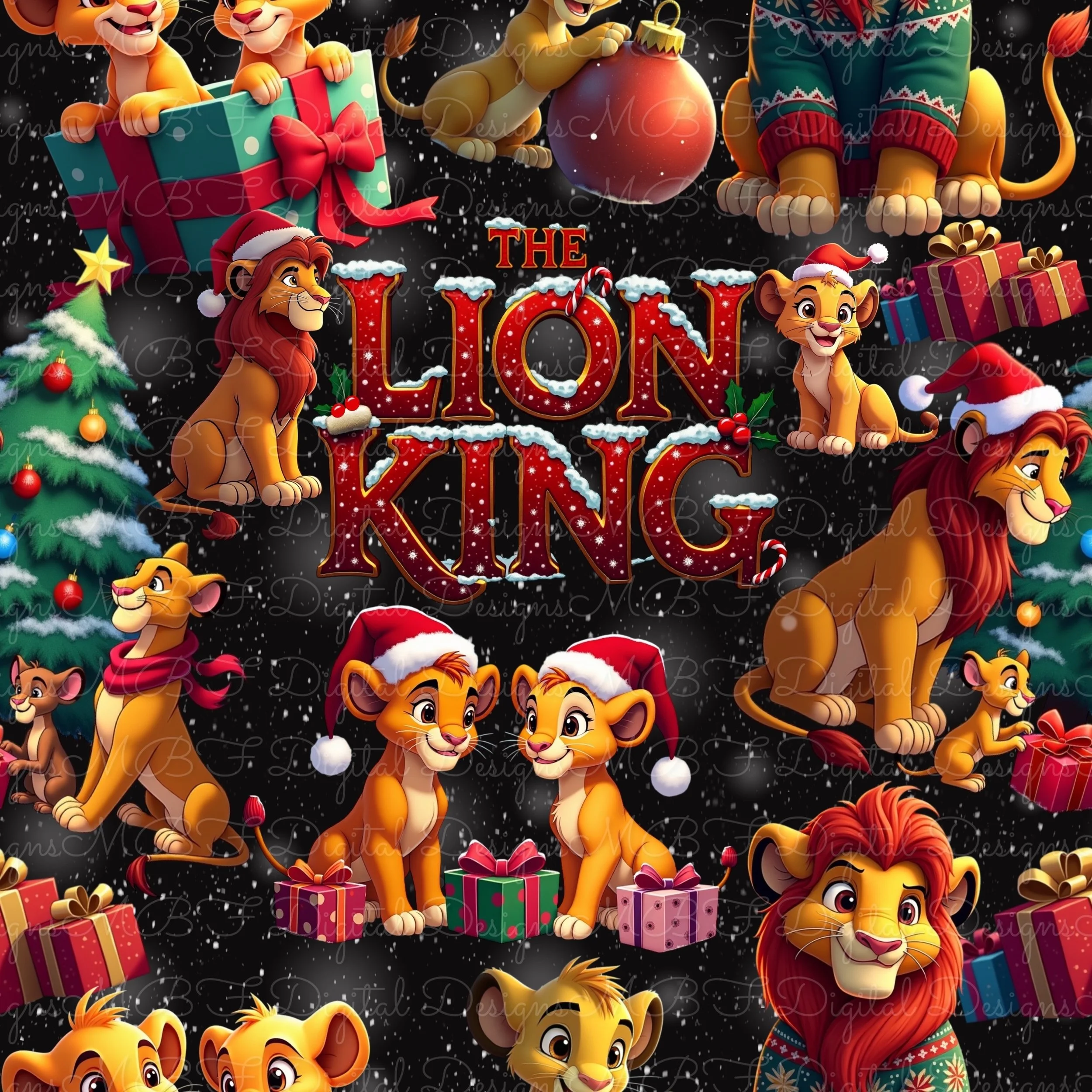 Christmas King (Midnight Black Color Way)
