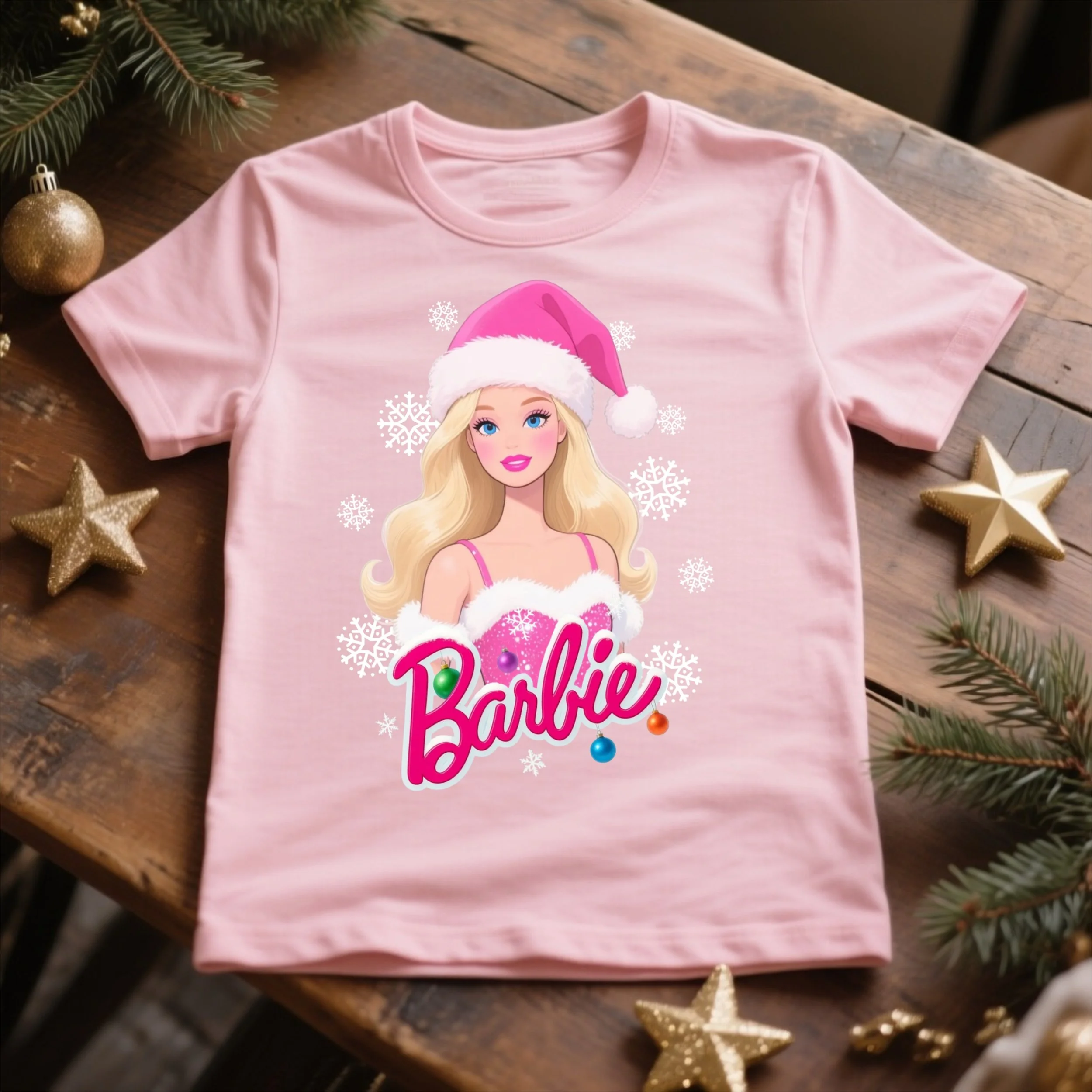 Sweet Pink Holiday Barbie #2