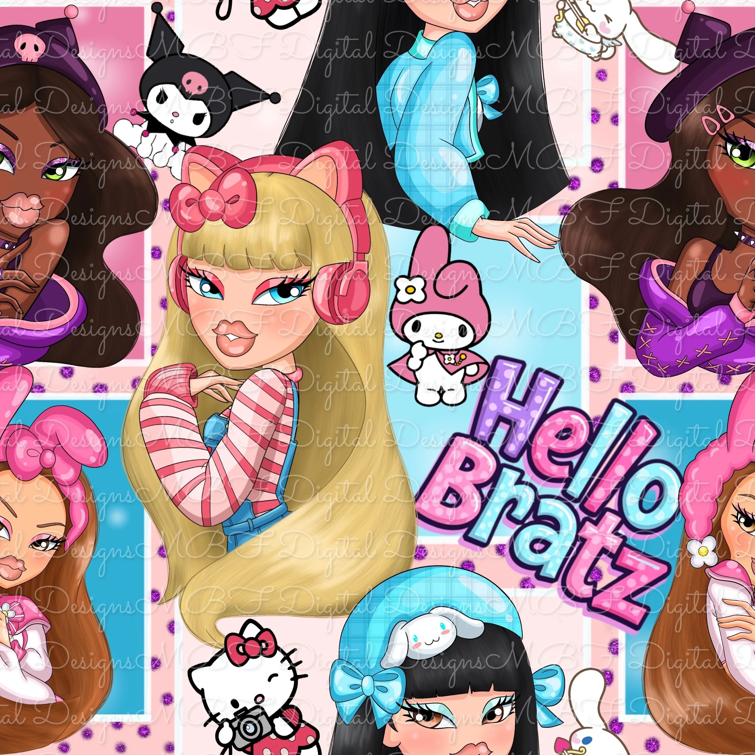 Hello Bratz (light color way)