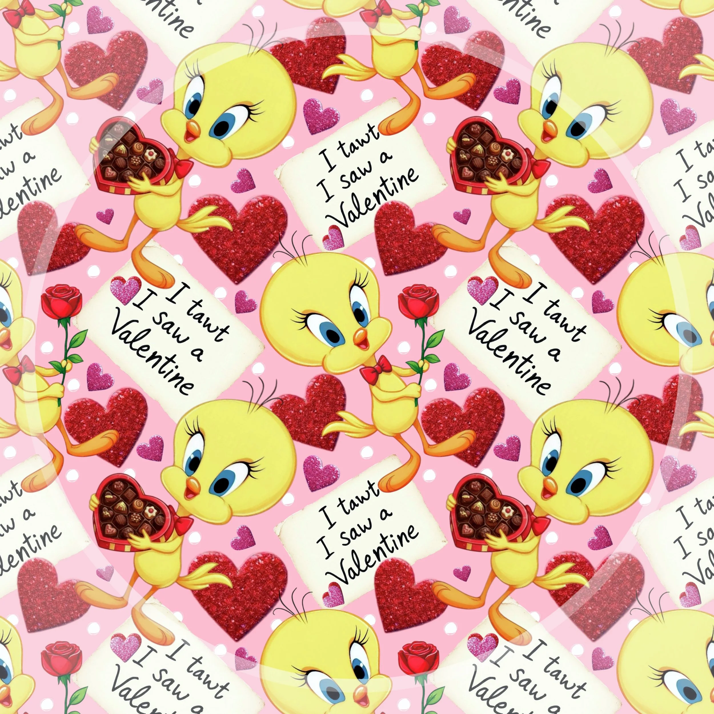 V-Day Tweety (sweet pink color way)