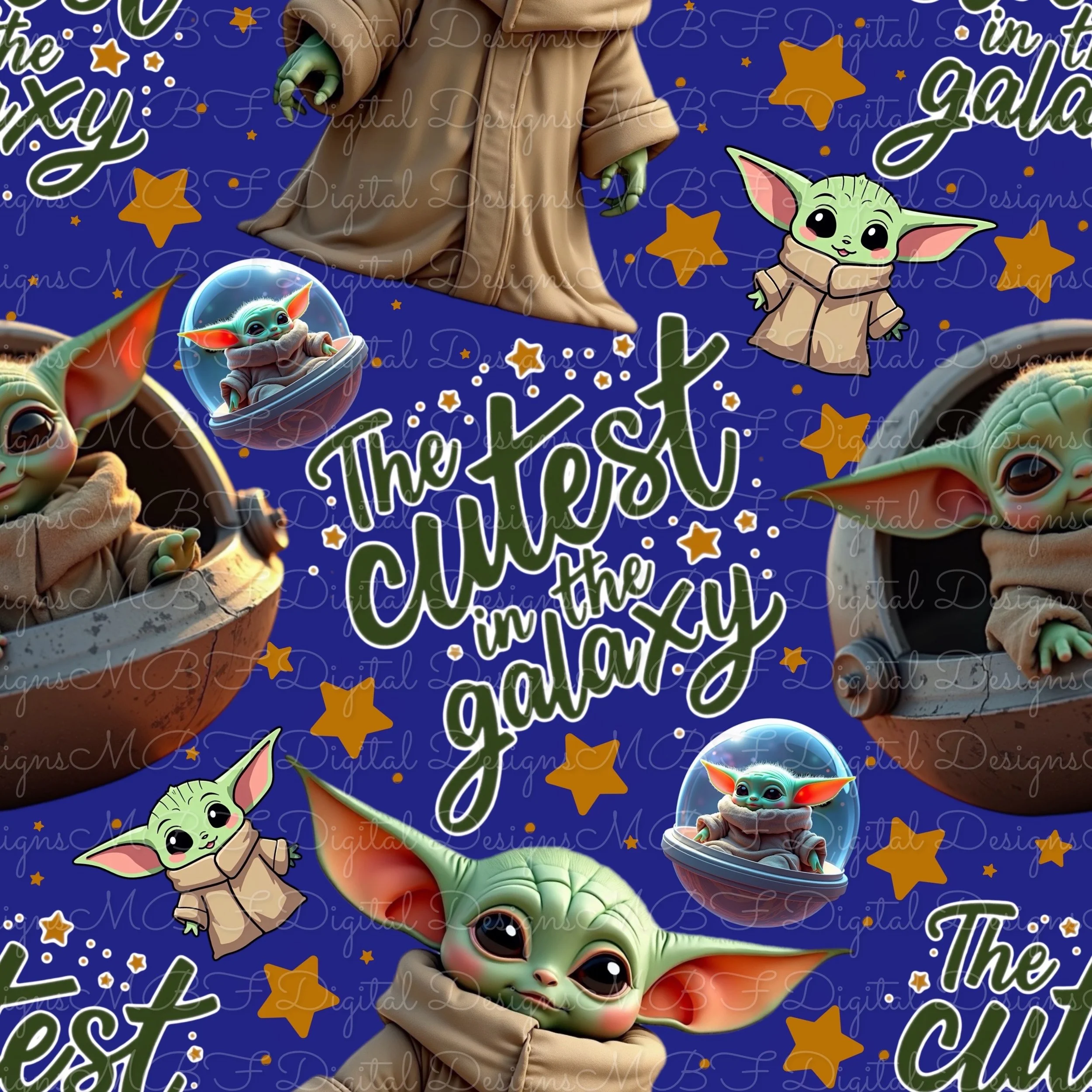 Cutest In The Galaxy (blue color way)