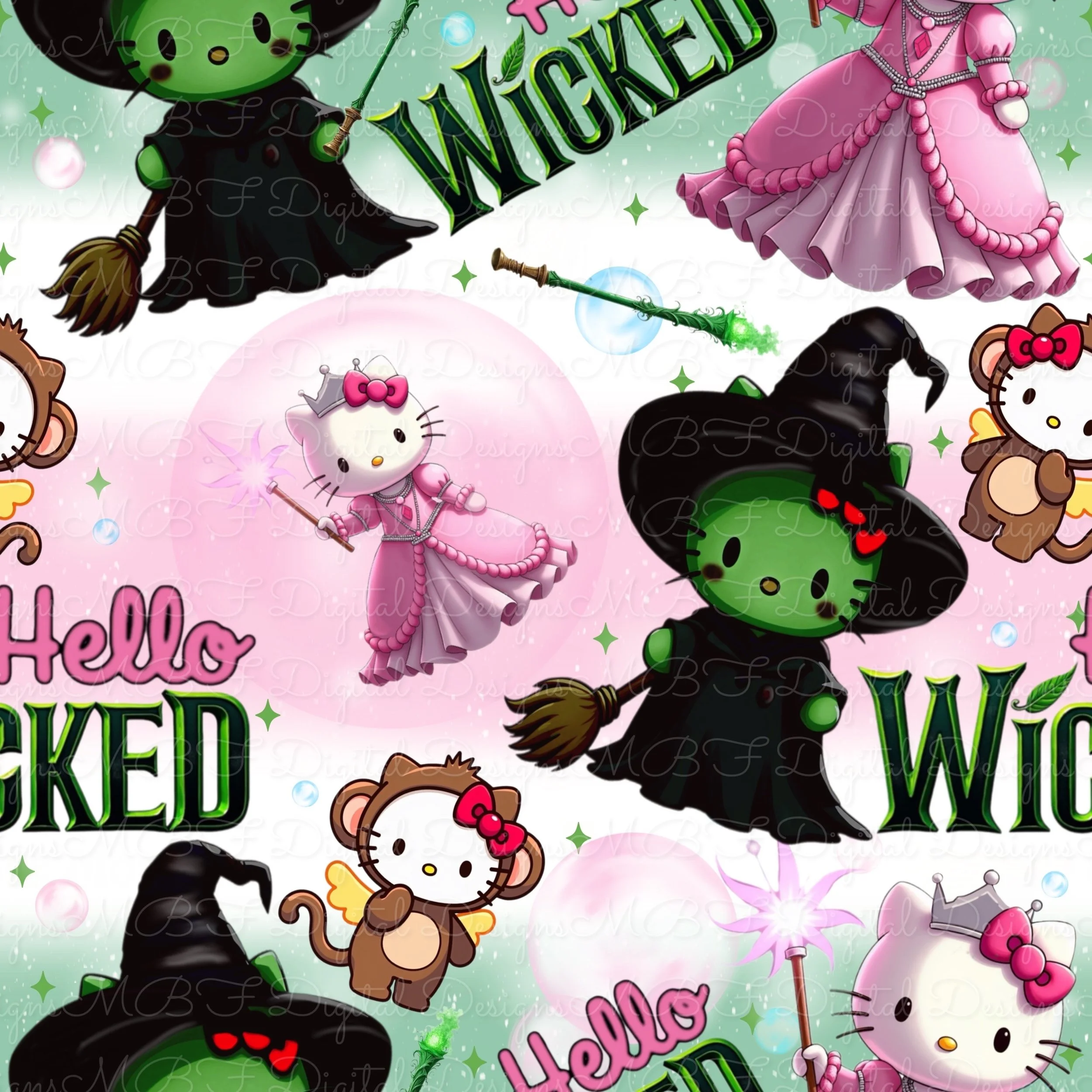 Hello Wicked (Light Color Way)