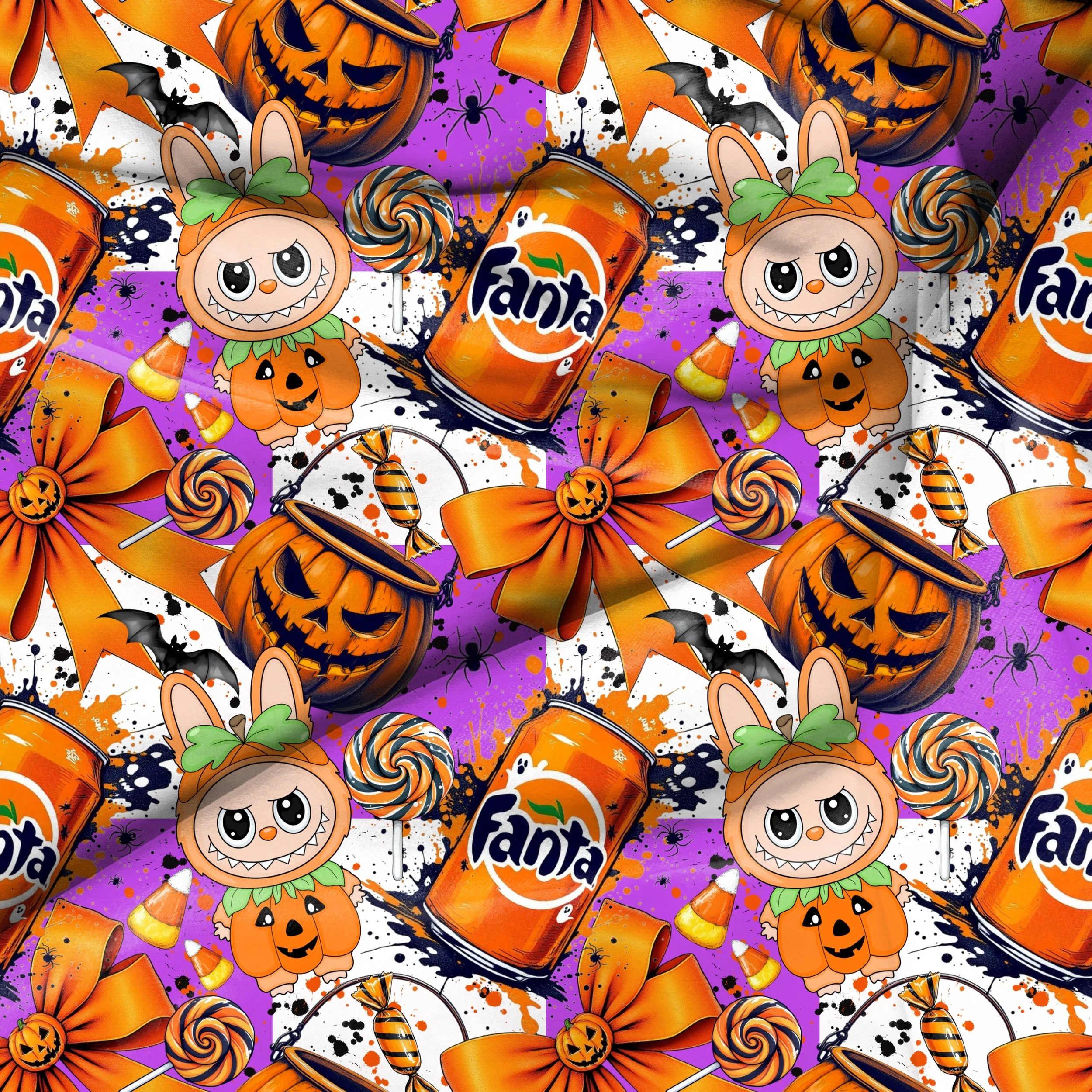 Halloween Labubu Mix (no LV light purple checked color way)