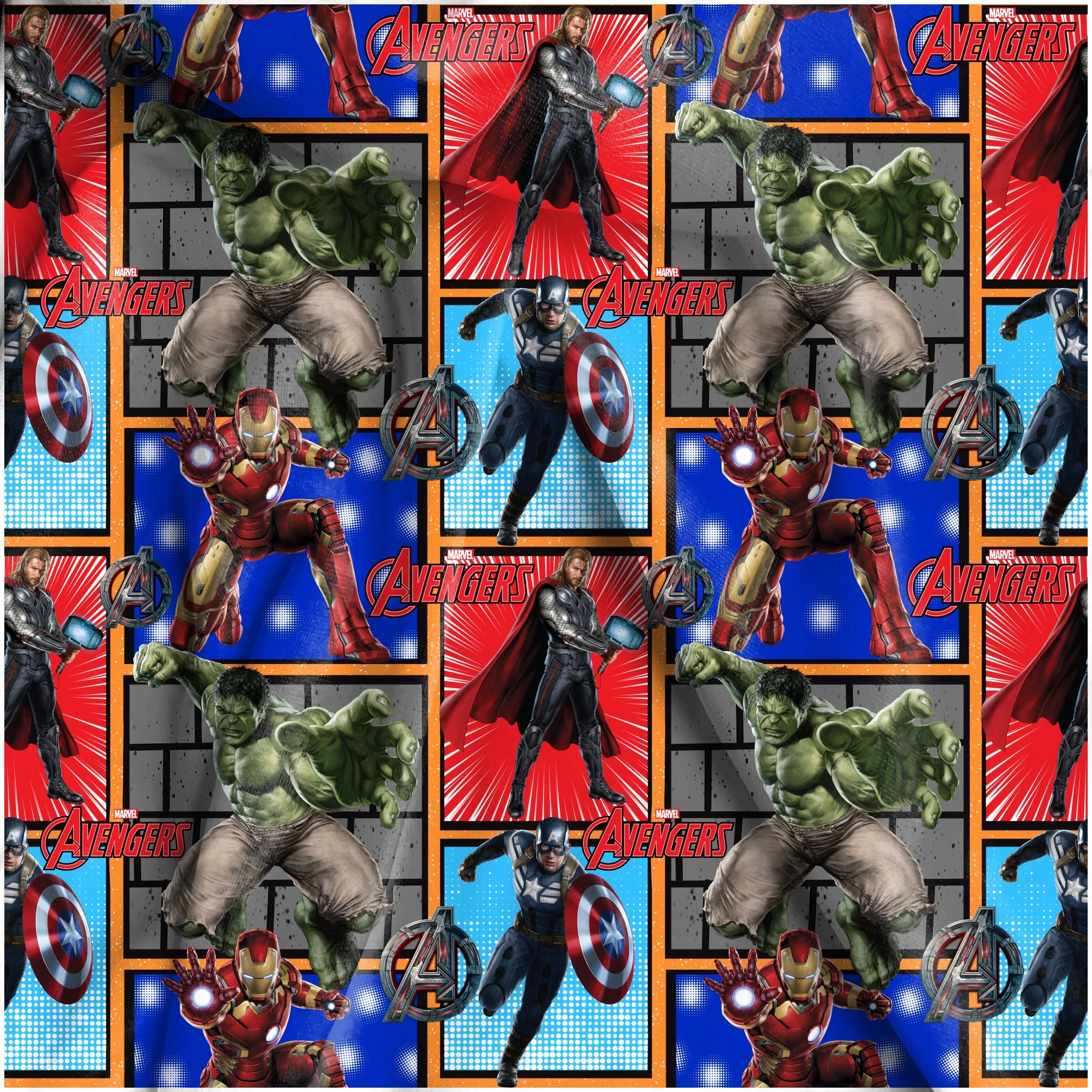 Avengers Comic (Orange color way)