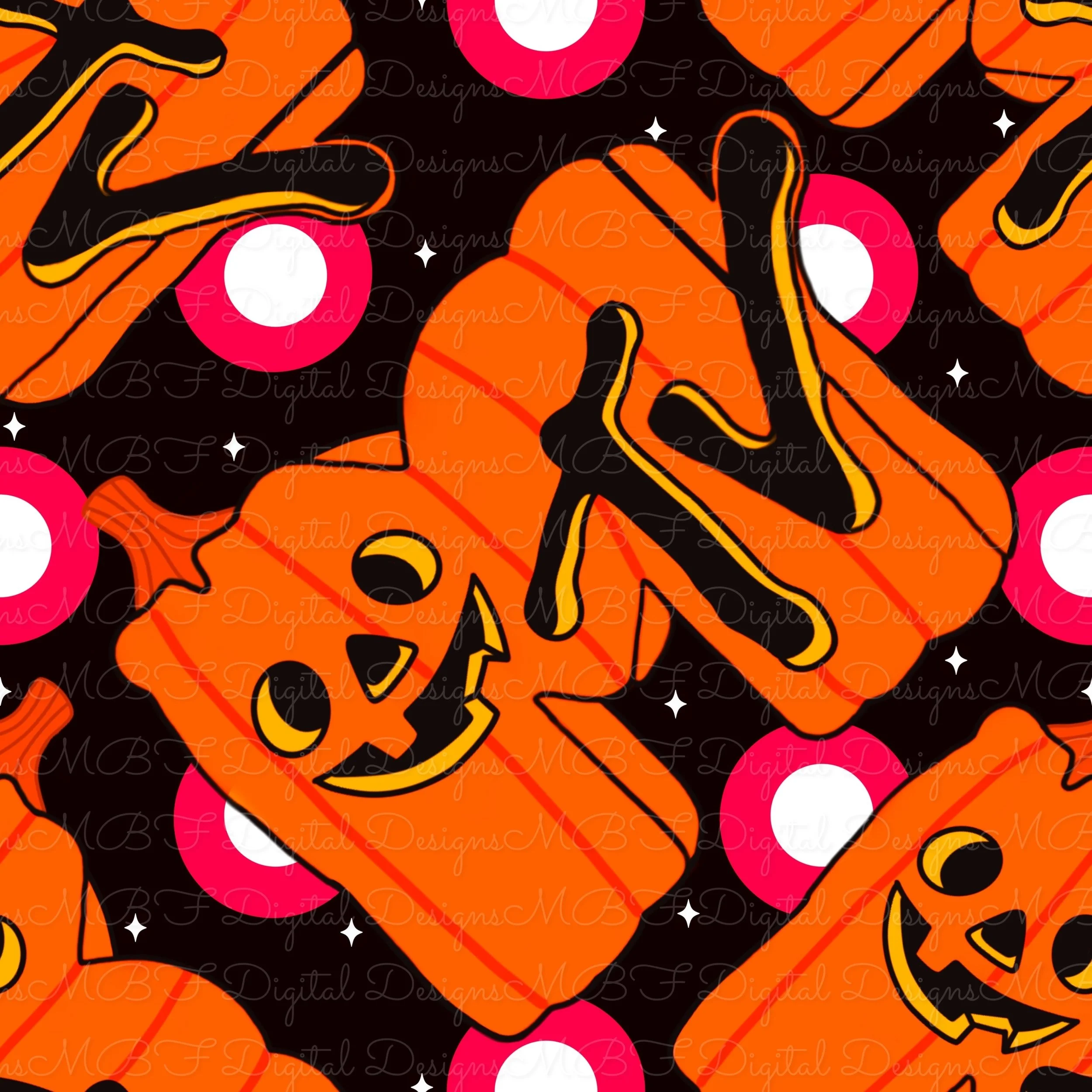 Pumpkin MTV (multi pink color way)