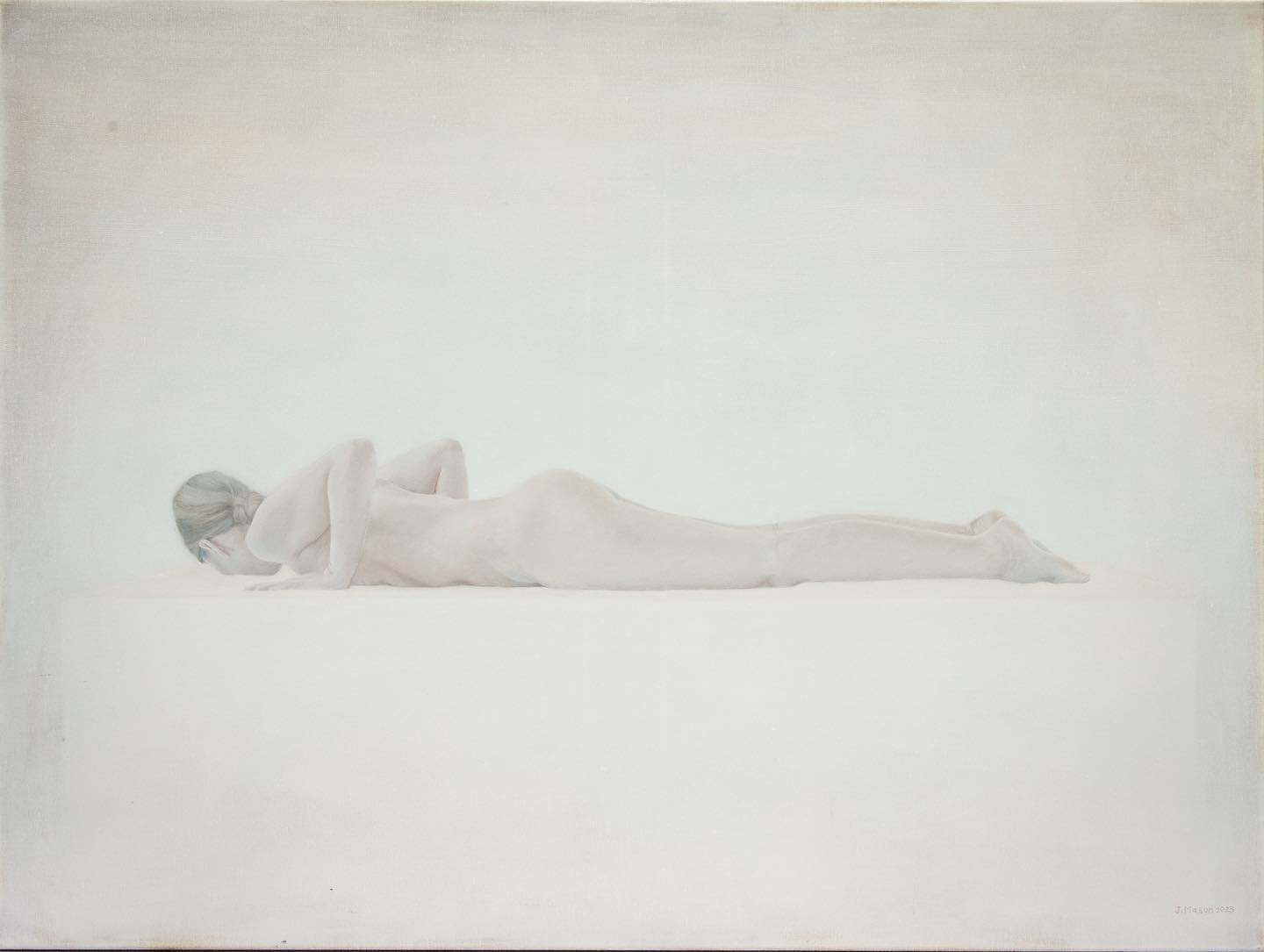 Very happy that I get to share this painting which is in a group show &lsquo;Contemporary Figurative&rsquo; curated by Dr Julian McKinnon which opens next Wednesday the 22nd 6pm in Wellington.  I painted this over the Christmas period and finished it