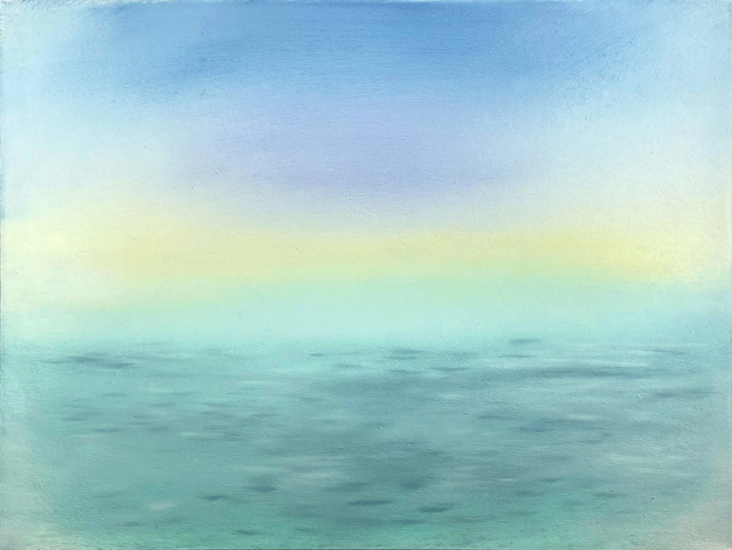 Vivid, Indanthrone, Phthalo. 410 x 305 mm. Oil on canvas