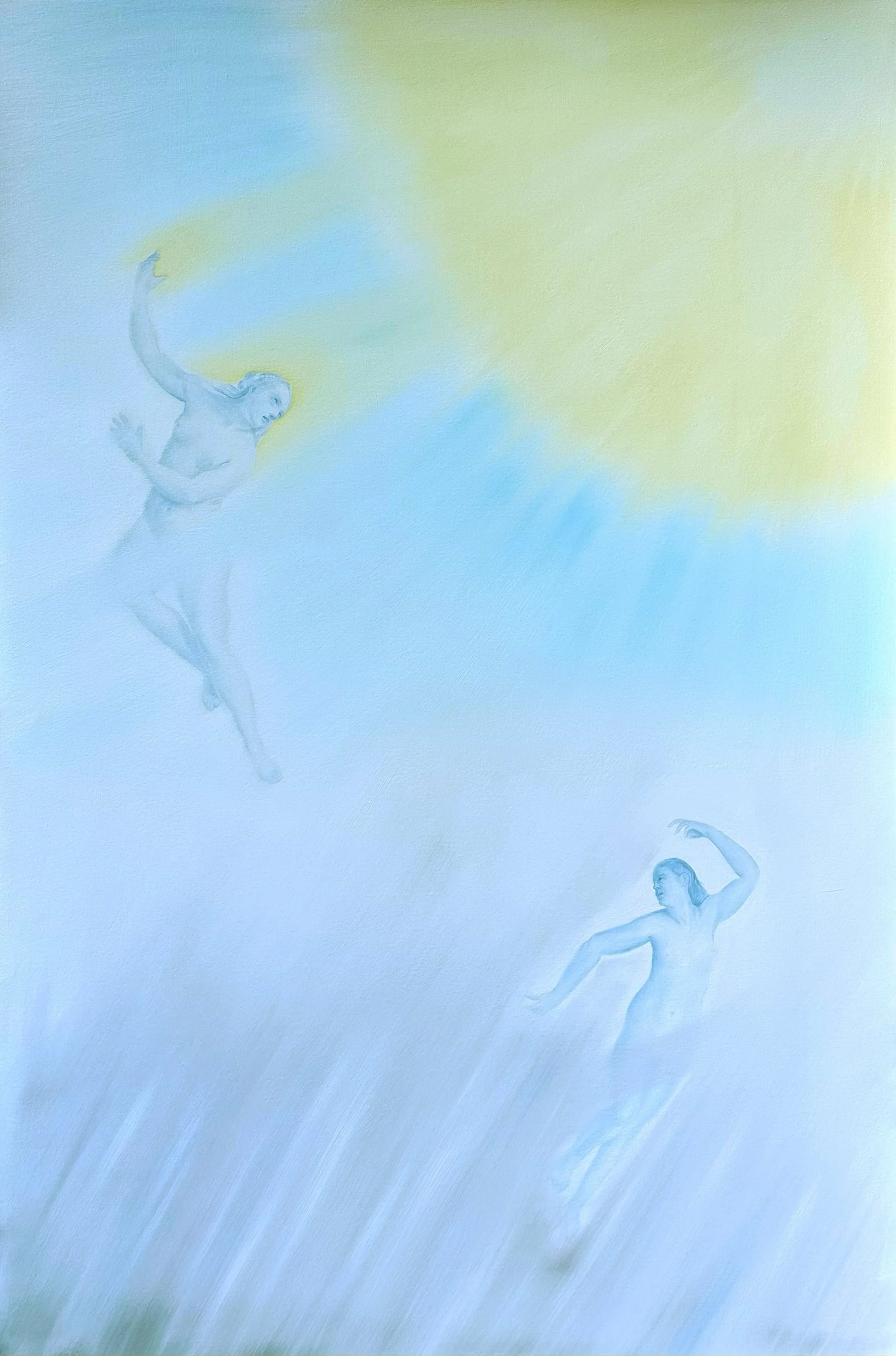 Solar. After Lemoyne & TItian. Oil on canvas. 1015 x 1525 mm