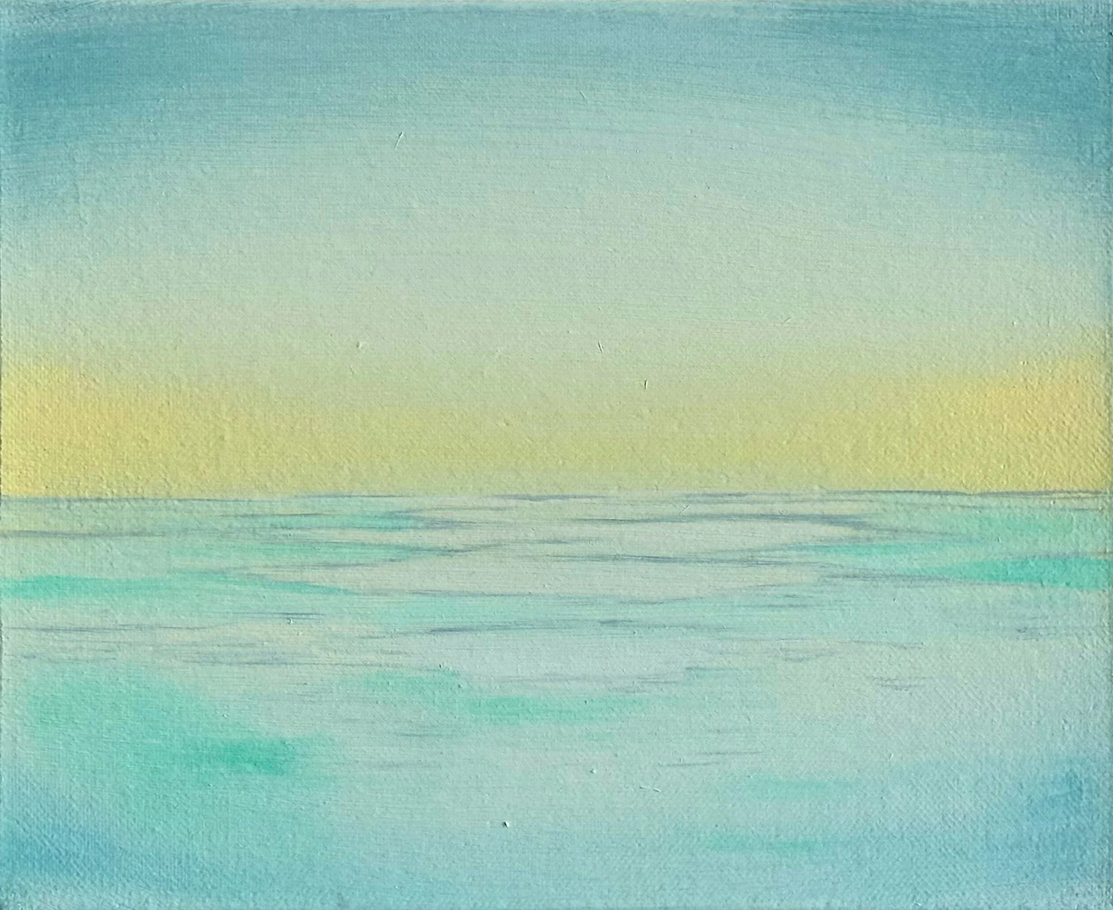 Vivid, Naples, Cobolt T. 250 x 205 mm. Oil on Canvas.