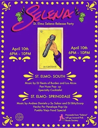 St. Elmo Selena Release Party