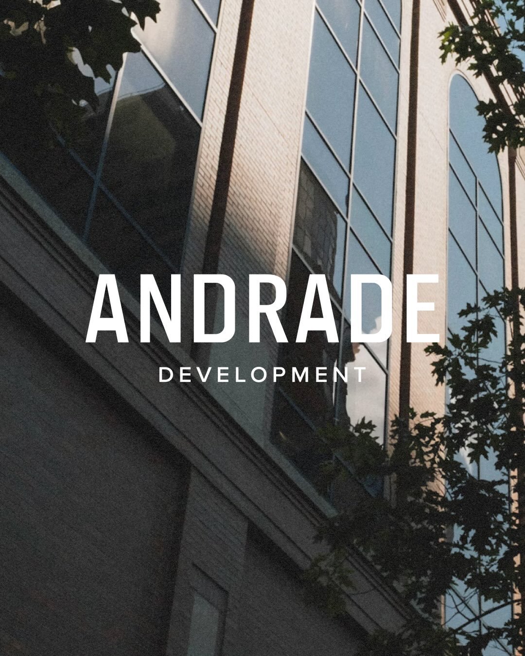 WOO! New branding for Andrade Development! We positioned Andrade to be distinct from typical real estate developers&hellip; because they are! They understand construction from the inside (among many other advantages) so we needed the brand to showcas