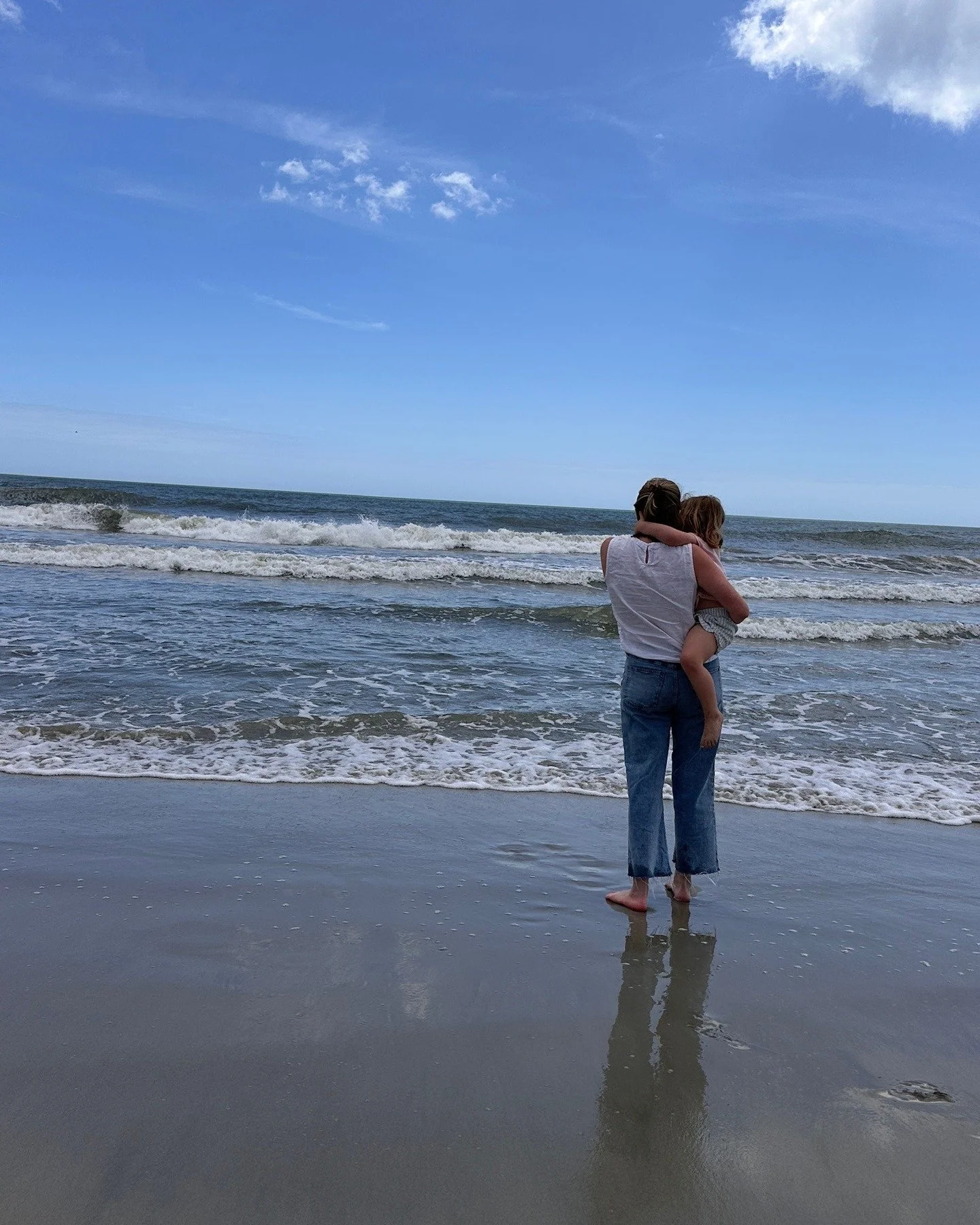 Impromptu family beach day with no agenda. Not pictured: sandy pups, donuts, my husband and his 10 month old twin.

Days like these I think about the people I get to work with, because they have this too. or they're working toward it.

Every single p