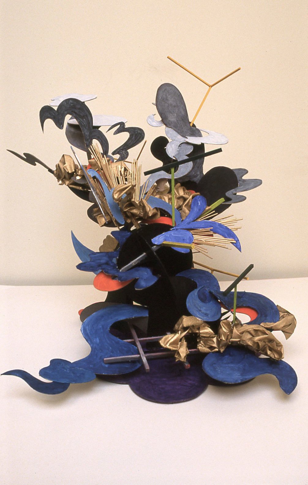 Untitled, 1991, Paper, Wood, Resin, Cloth