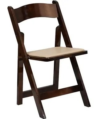 Brown Resin Chair