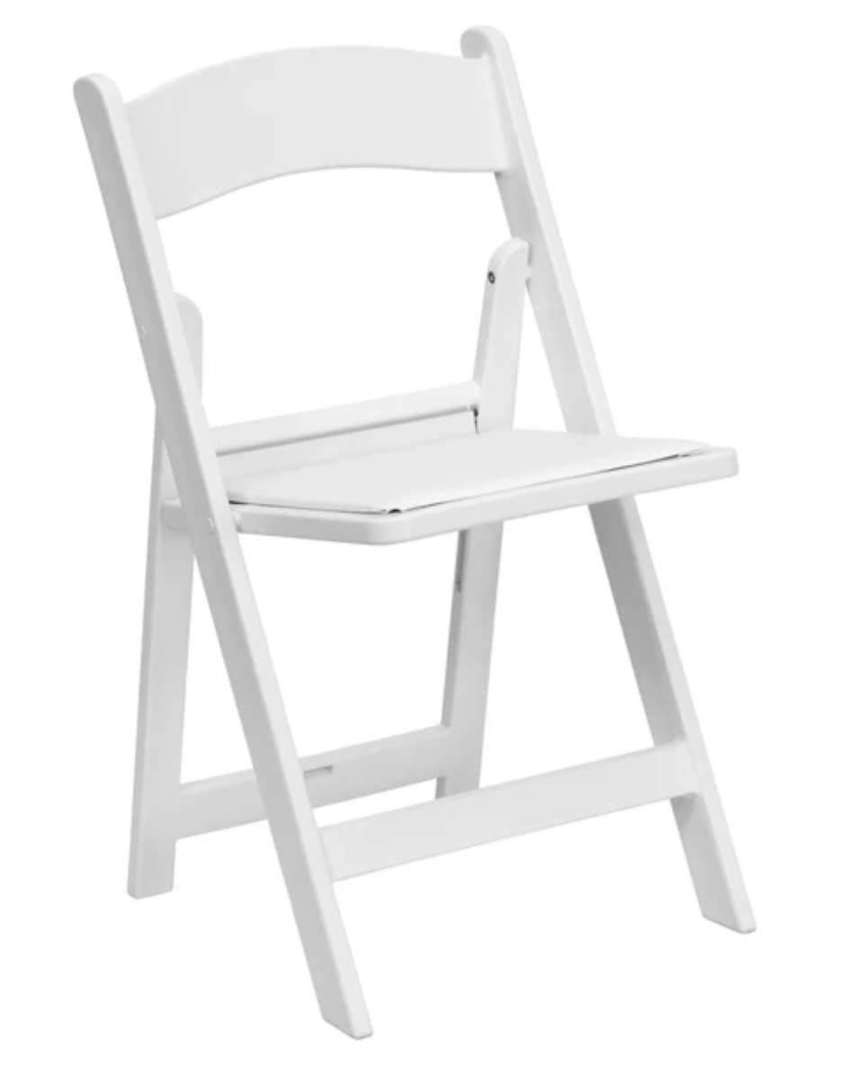 Chair White Resin