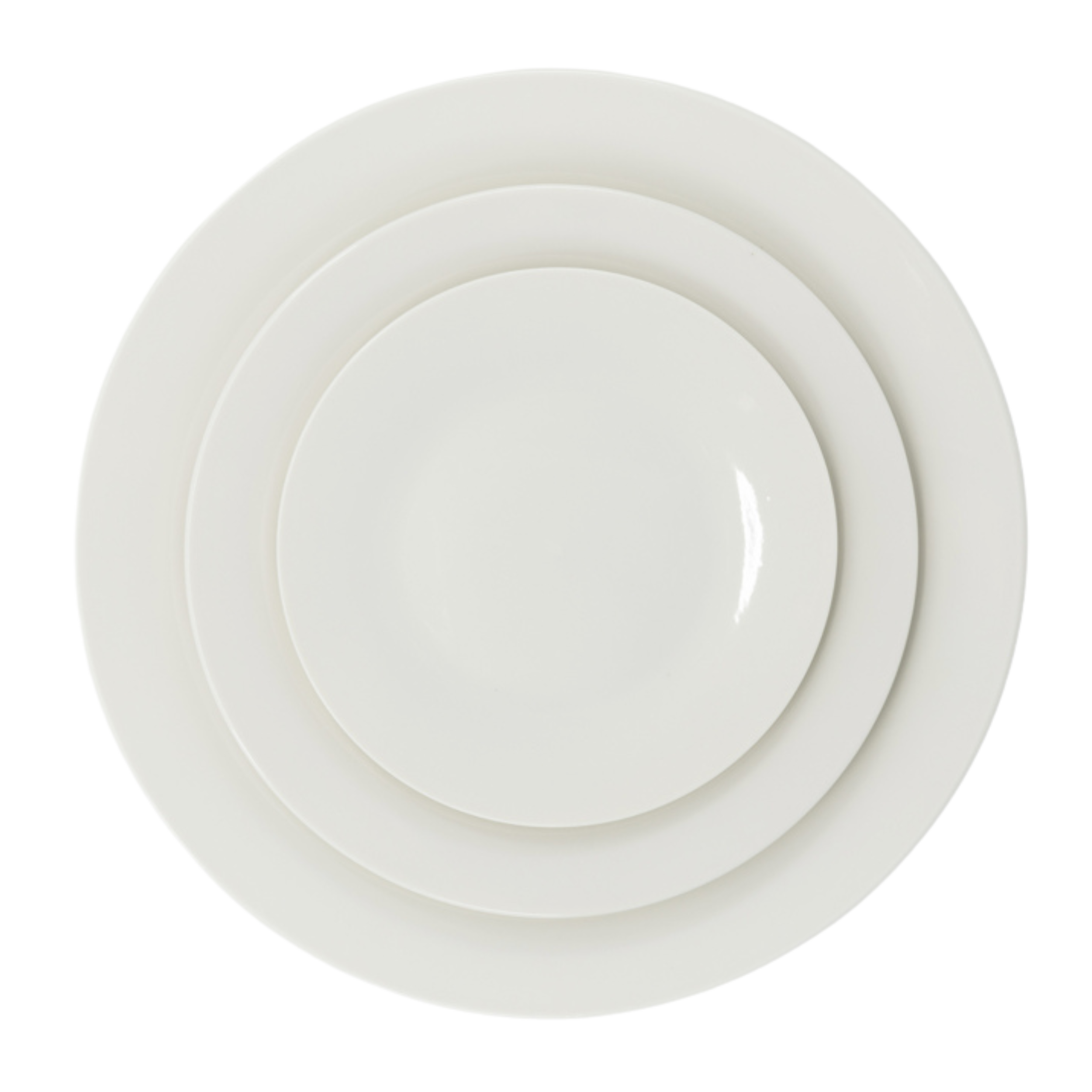 White Plate - Glossy